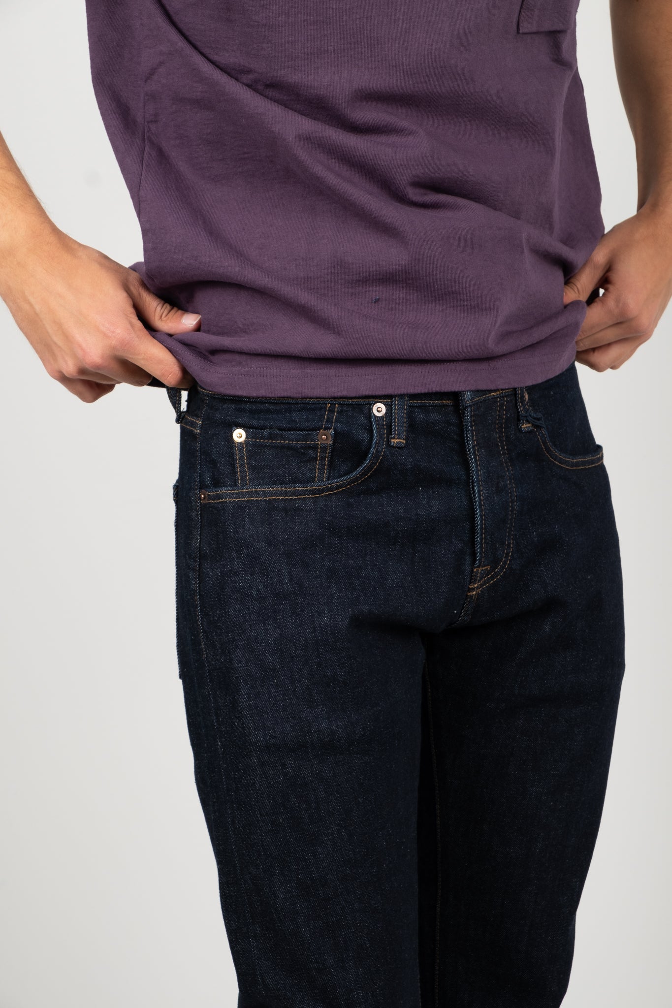 M2 Comfort Organic Indigo - Rinsed