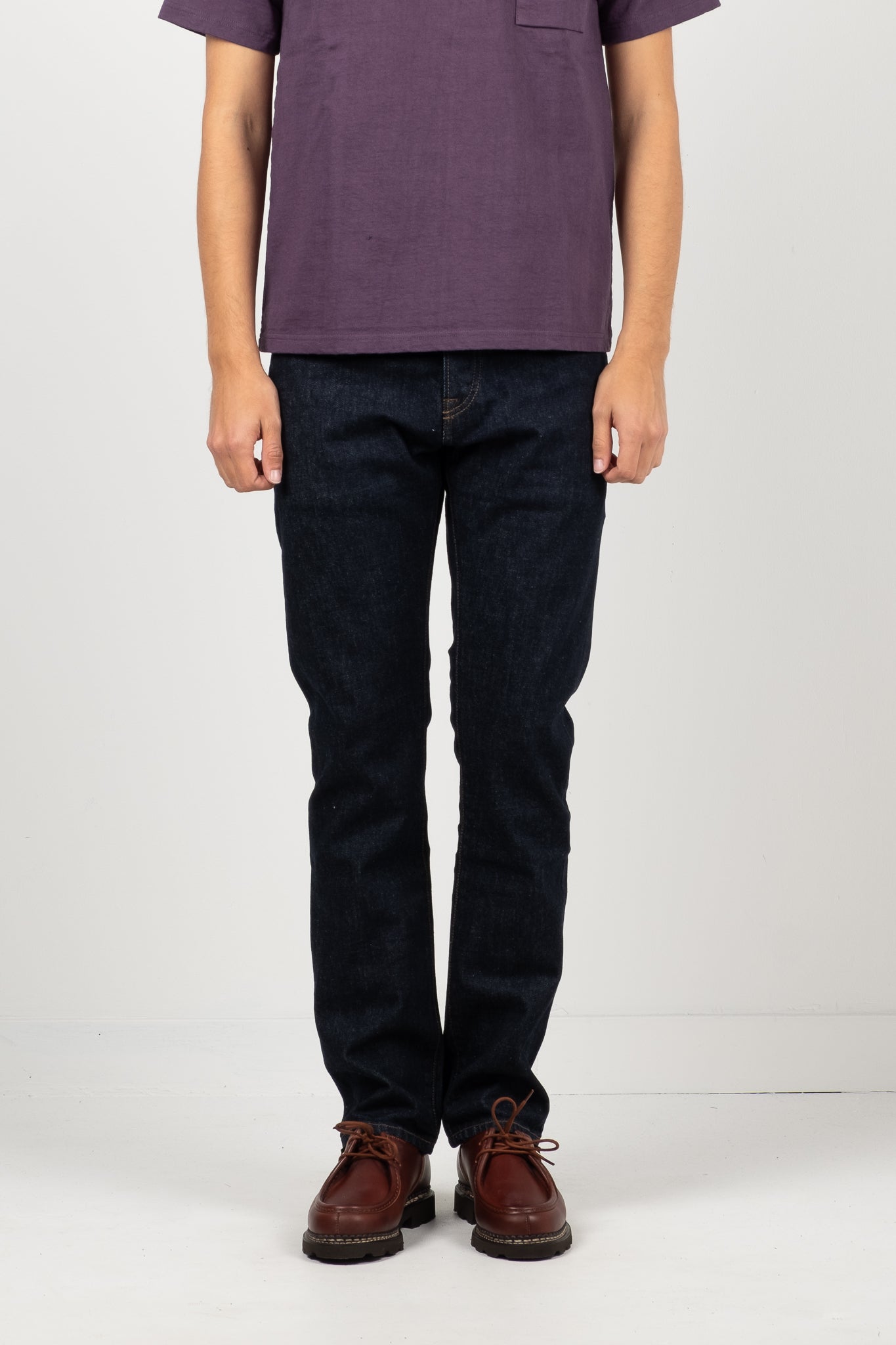 M2 Comfort Organic Indigo - Rinsed