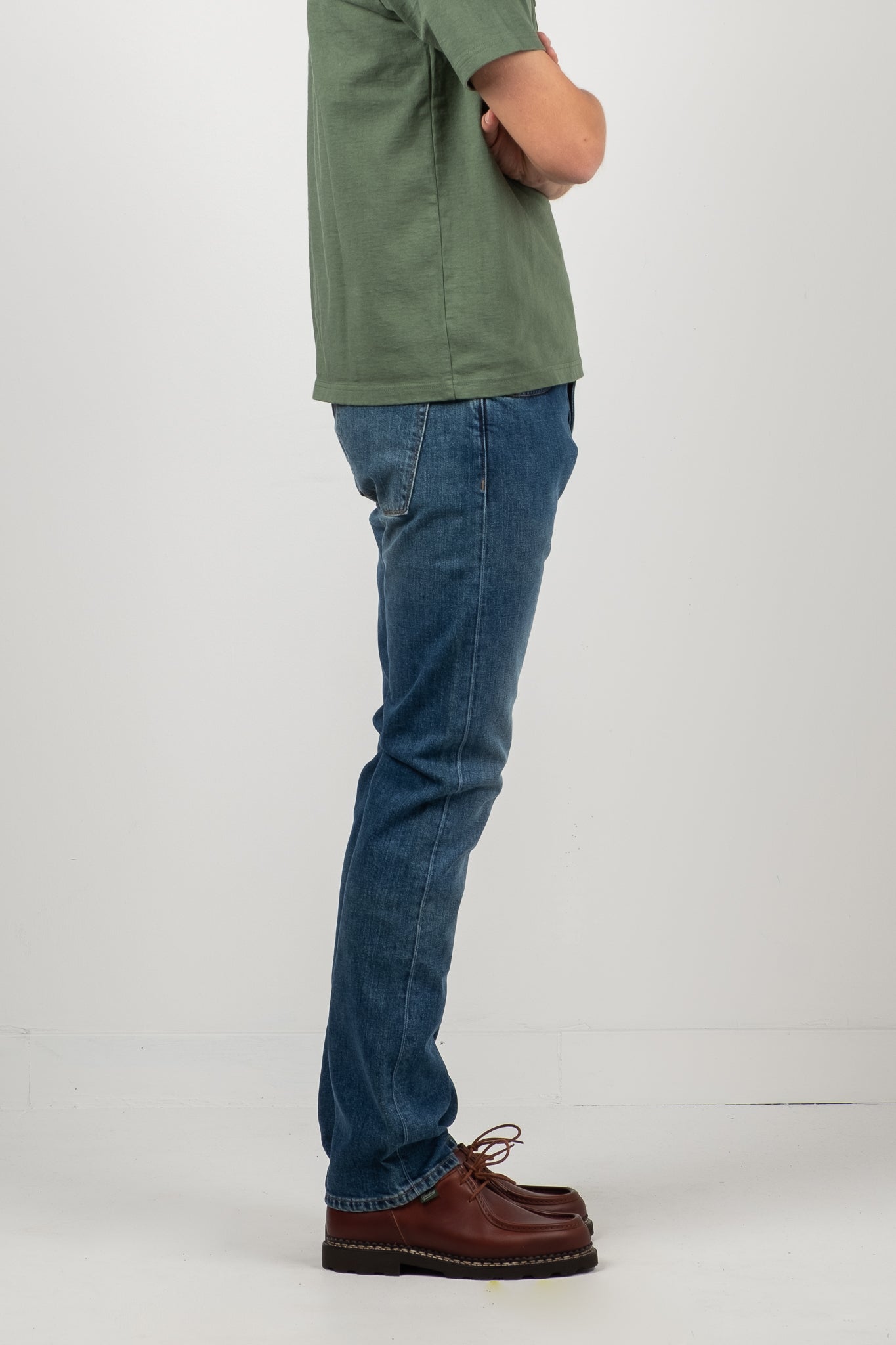 M2 Comfort Organic Indigo - Washed Blue