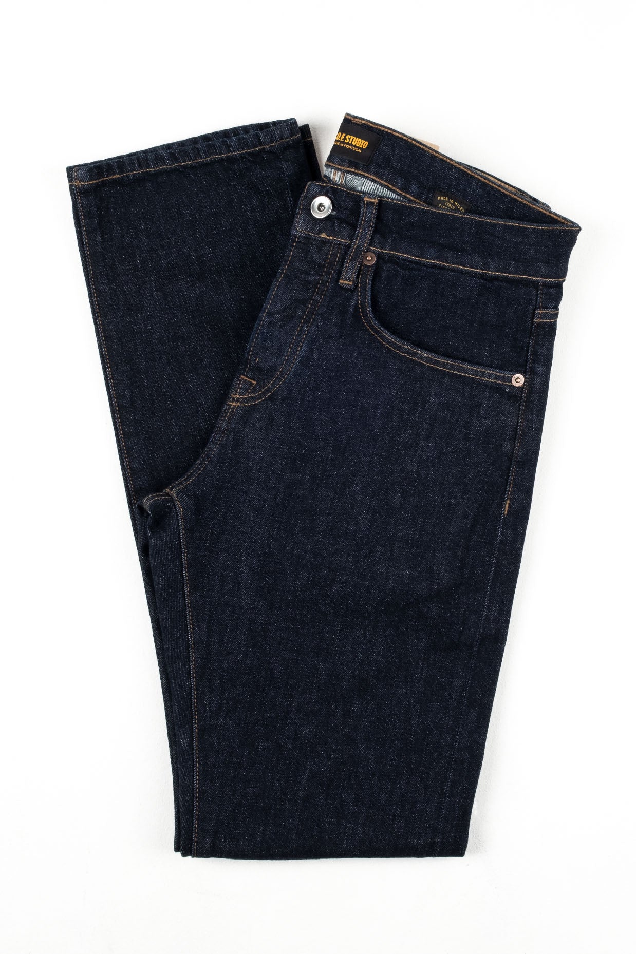 M2 Comfort Organic Indigo - Rinsed