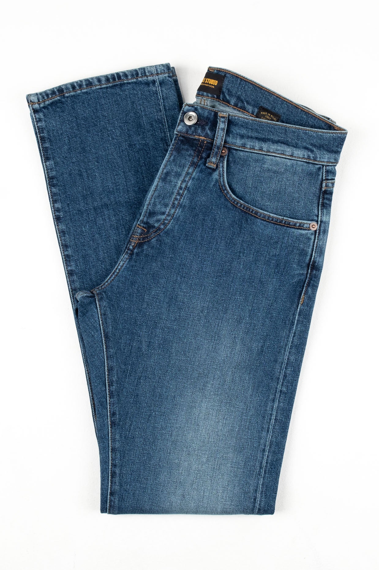 M2 Comfort Organic Indigo - Washed Blue