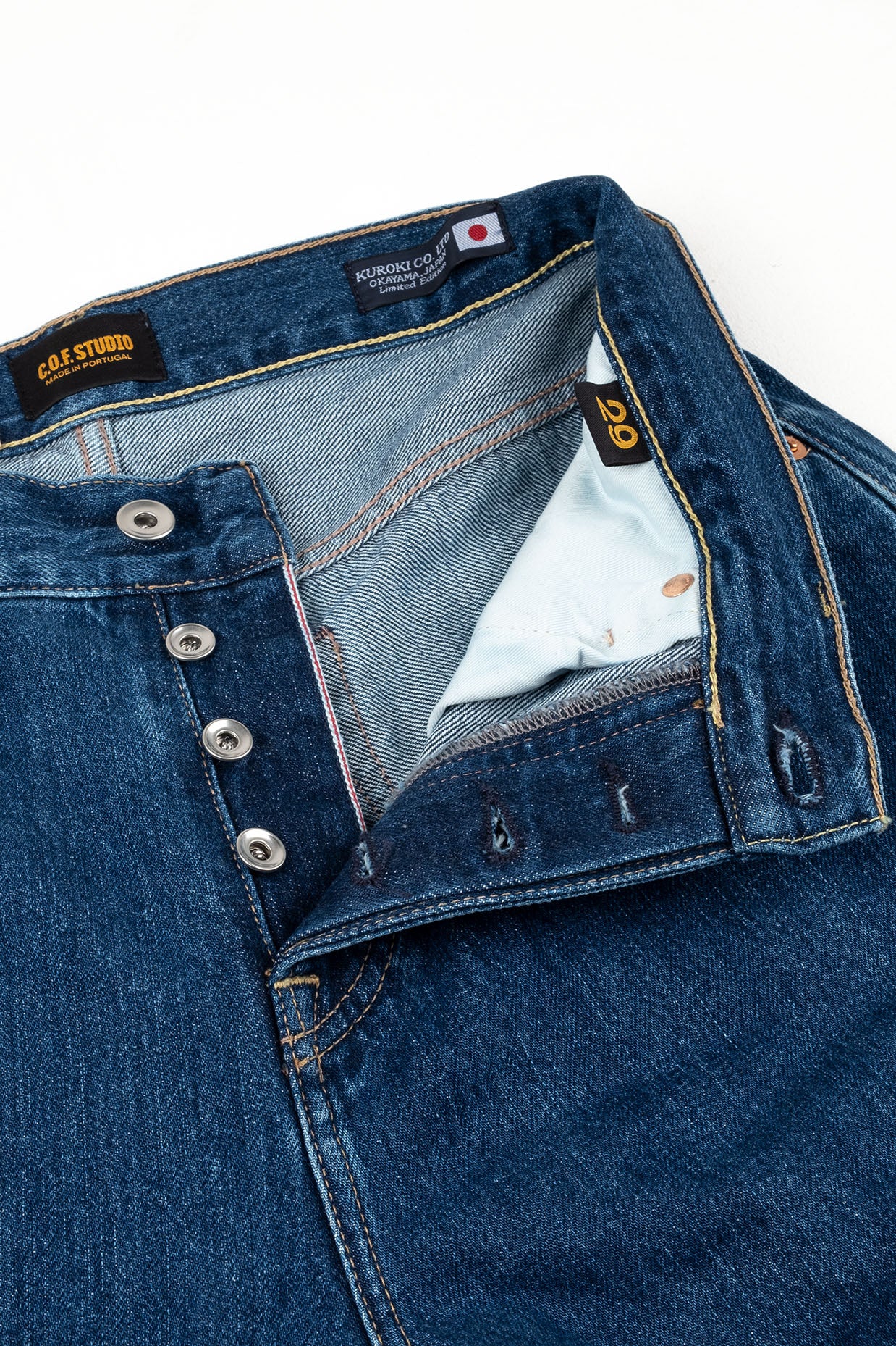M5 13oz Kuroki Selvedge - 6x Wash