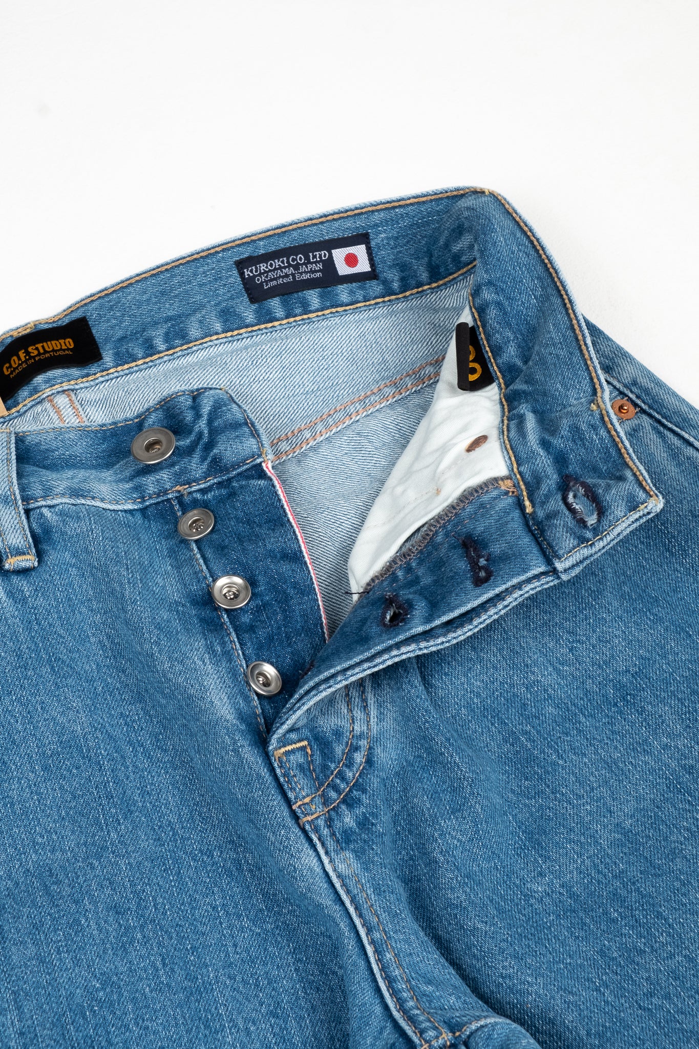 M5 13oz Kuroki Selvedge - 9x Wash