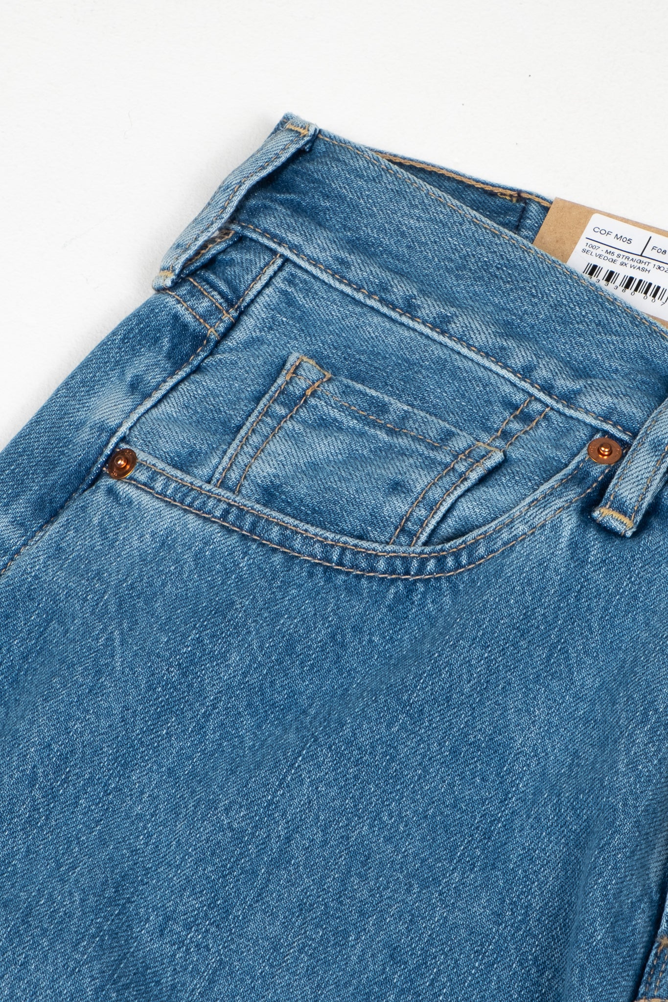 M5 13oz Kuroki Selvedge - 9x Wash