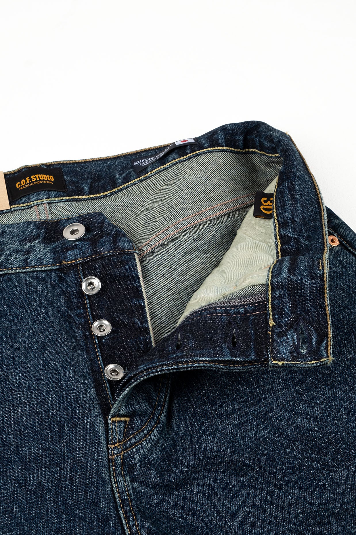 M5 15oz Kuroki Slub Selvedge - 5x Wash