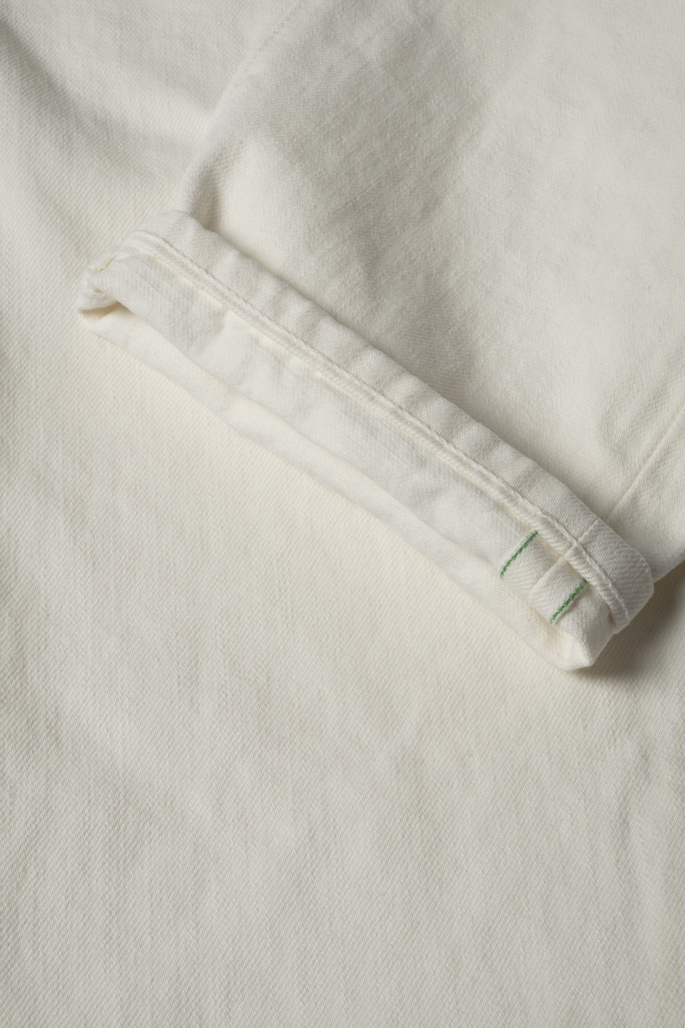 M5 Organic Ecru Selvedge - Stonewash