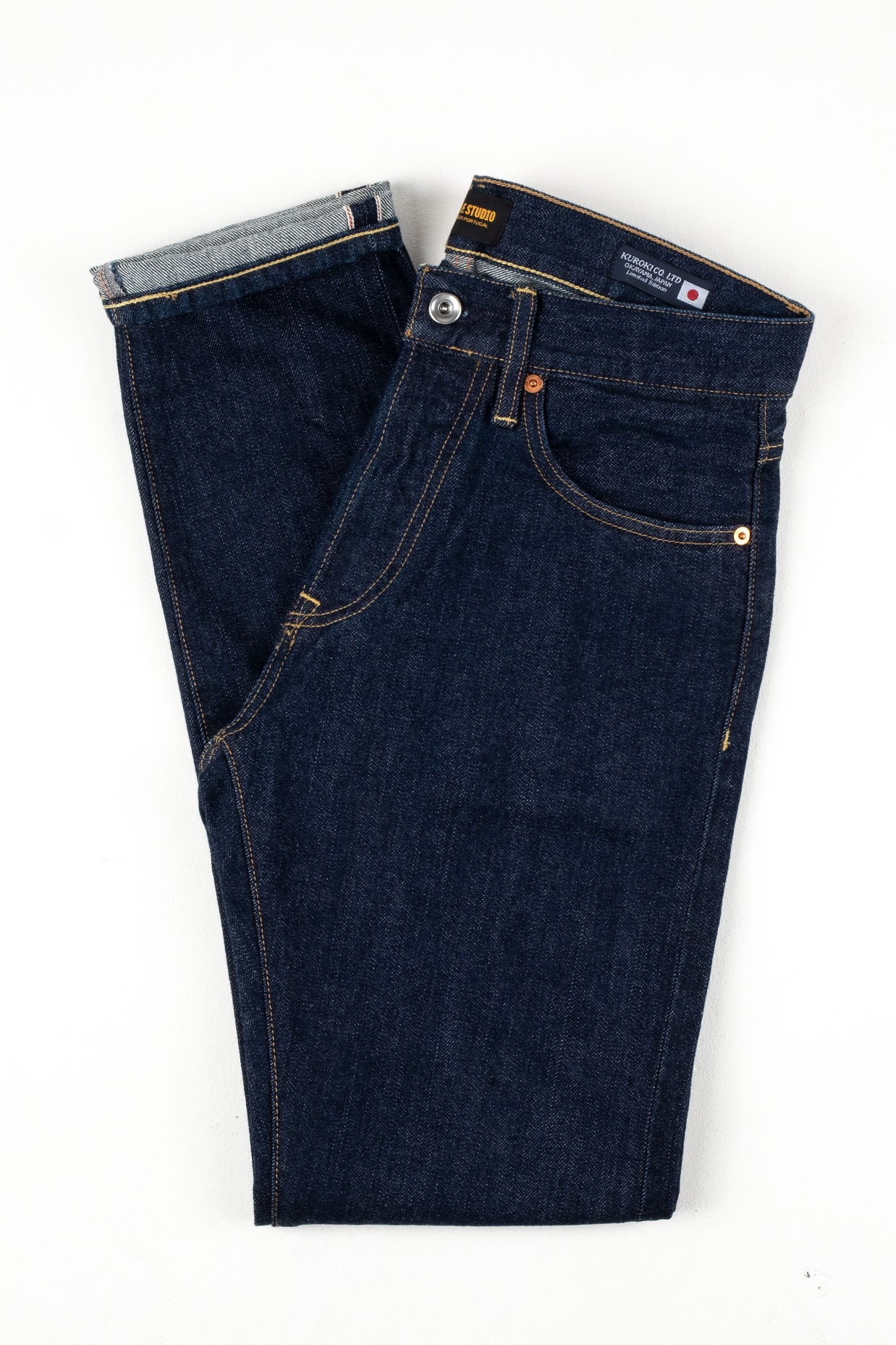 M7 13oz Kuroki Selvedge - Rinsed
