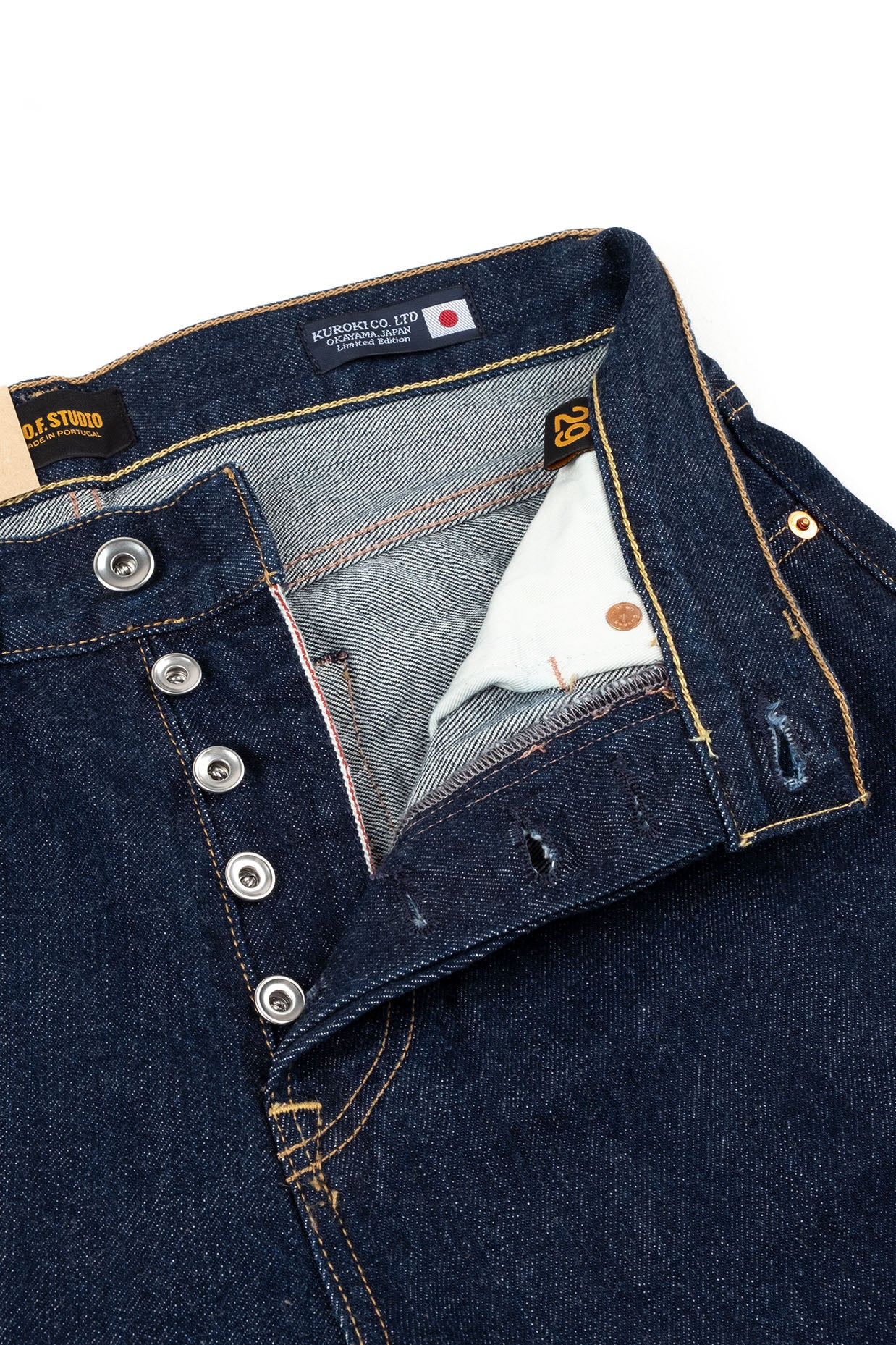 M7 13oz Kuroki Selvedge - Rinsed