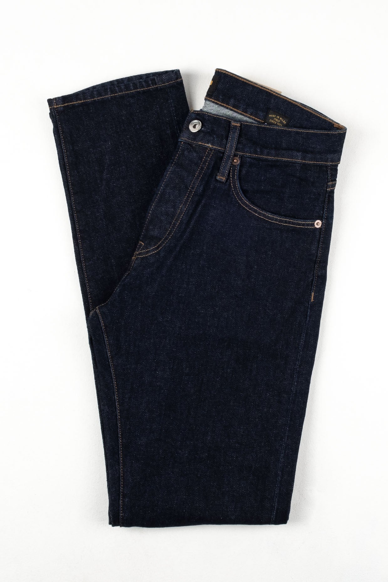 M7 Comfort Organic Indigo - Rinsed