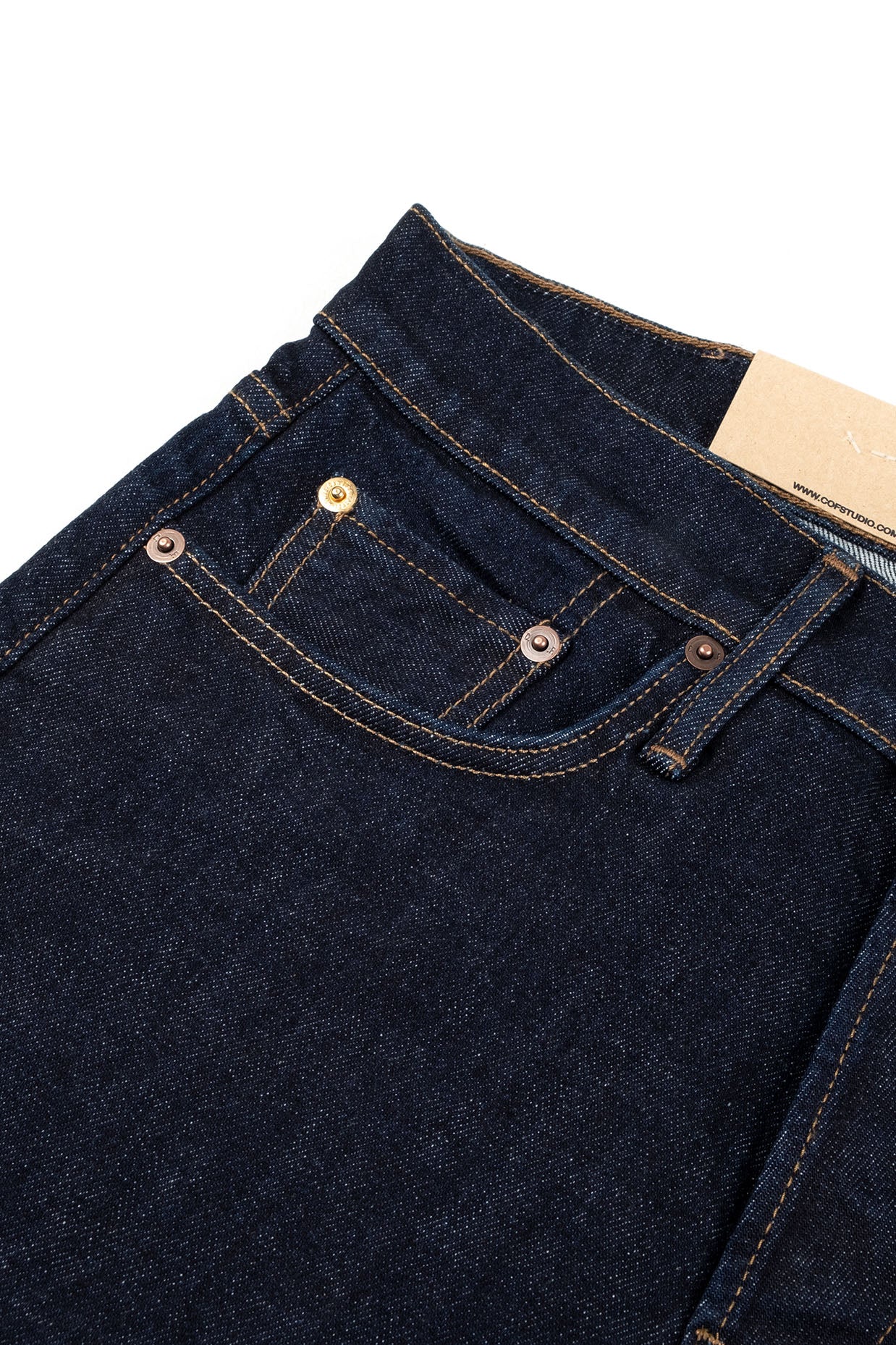 M7 Comfort Organic Indigo - Rinsed