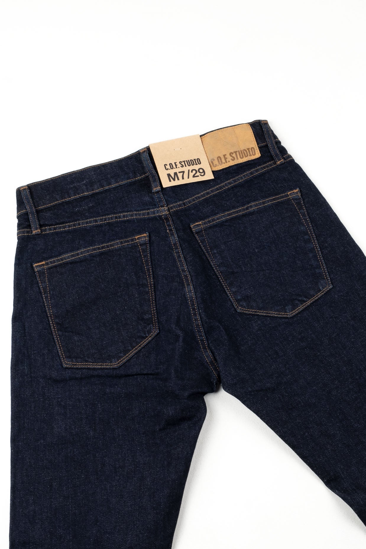 M7 Comfort Organic Indigo - Rinsed