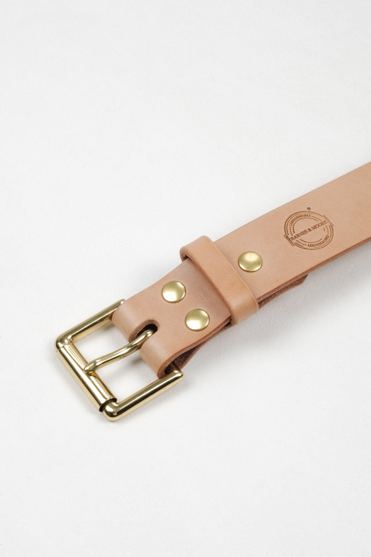 Roller Belt - Natural Brass