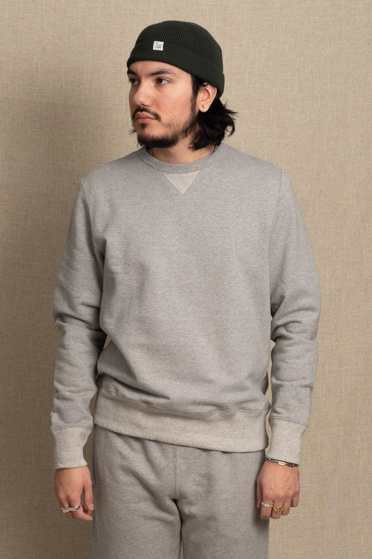 Good Originals 10oz Loopback Fleece - Grey Melange