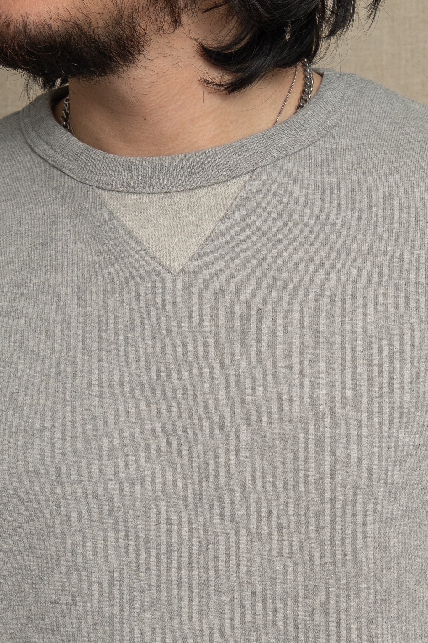 Good Originals 10oz Loopback Fleece - Grey Melange