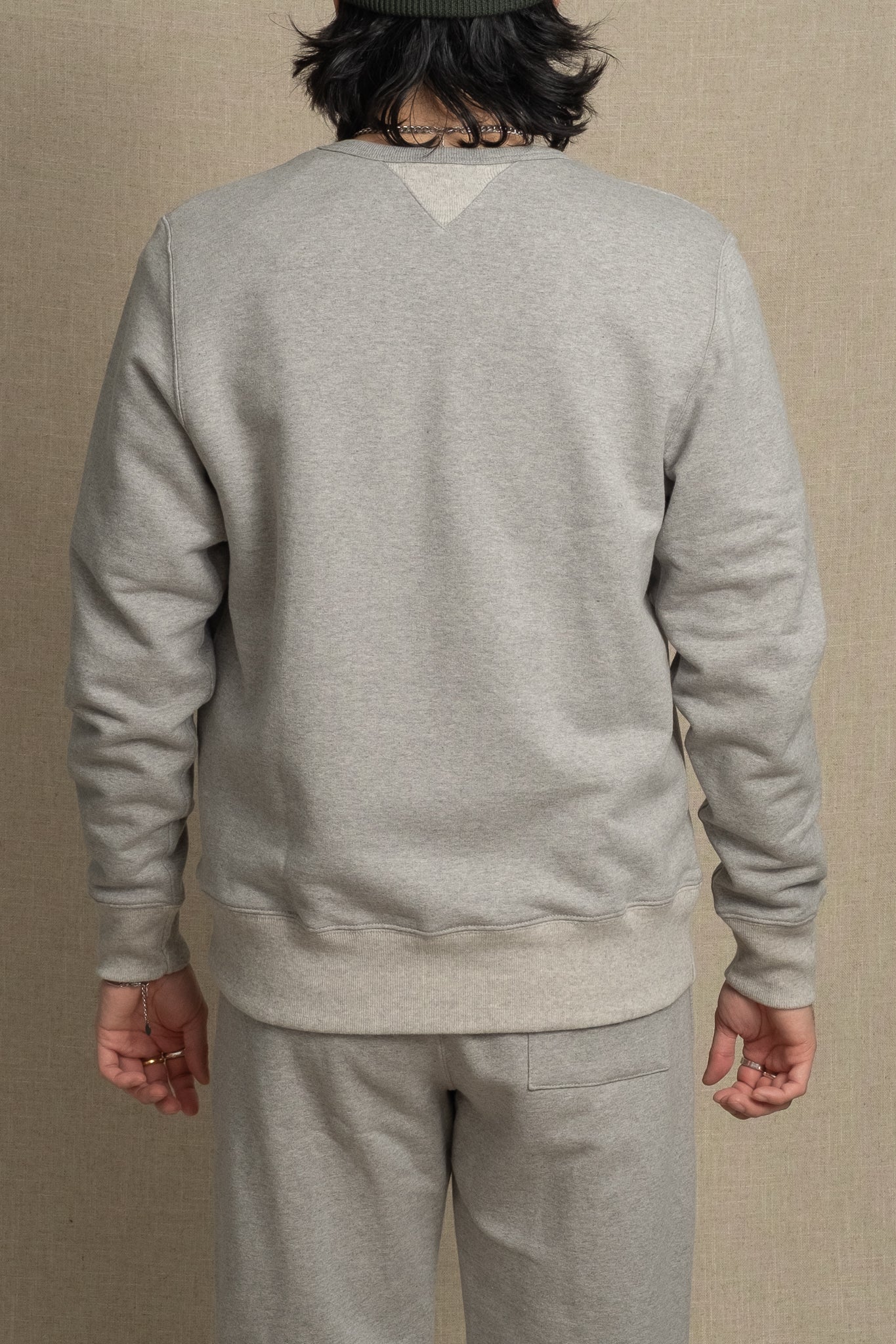 Good Originals 10oz Loopback Fleece - Grey Melange