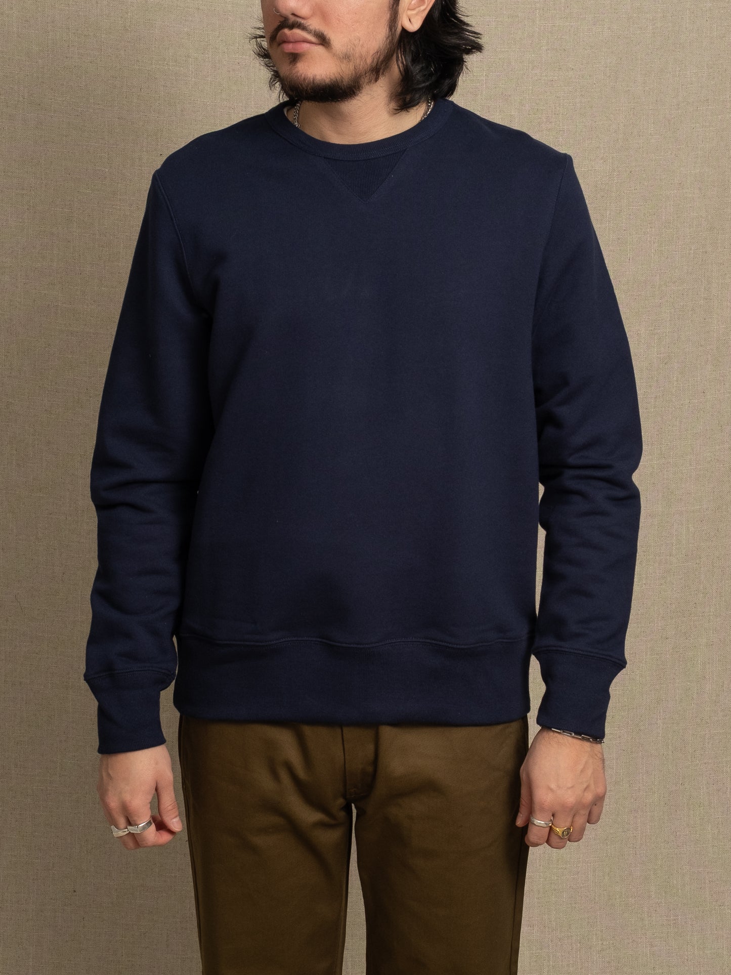 Good Originals 10oz Loopback Fleece - Ink Blue