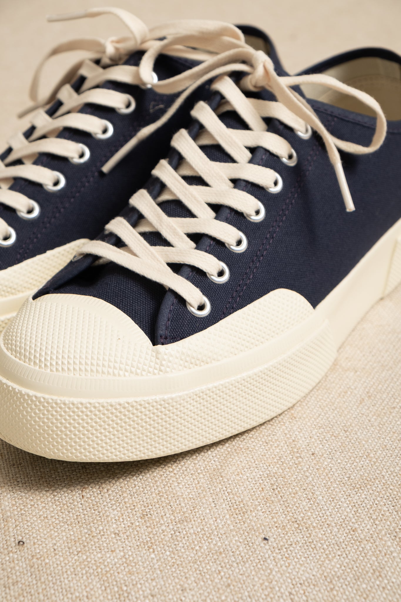2432 Works Low Cut Canvas - Navy