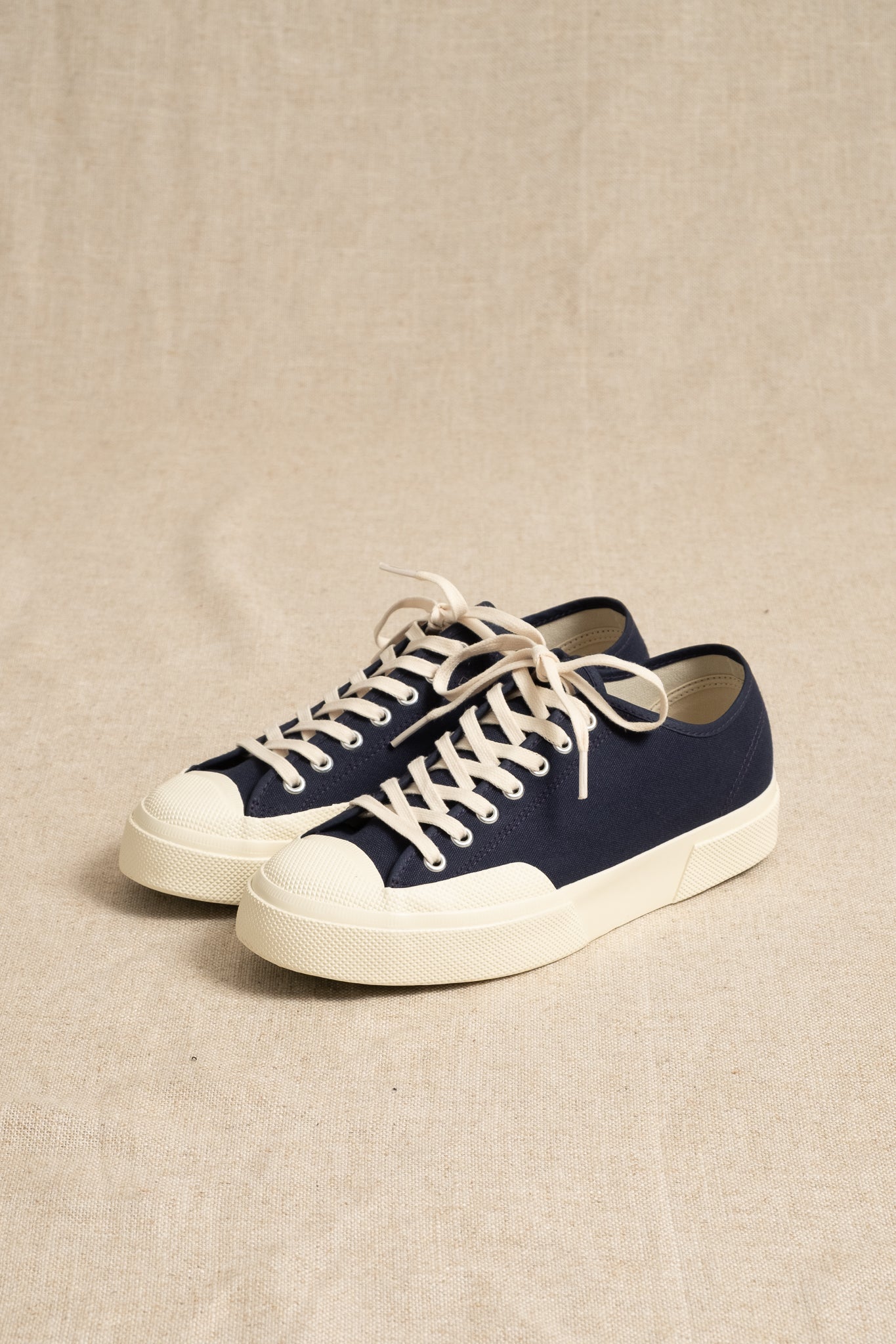 2432 Works Low Cut Canvas - Navy