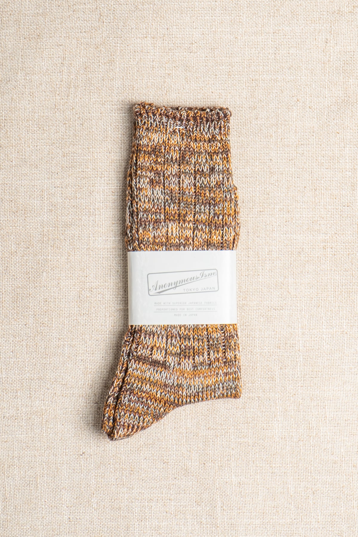 5 Color Mix Crew - Brown
