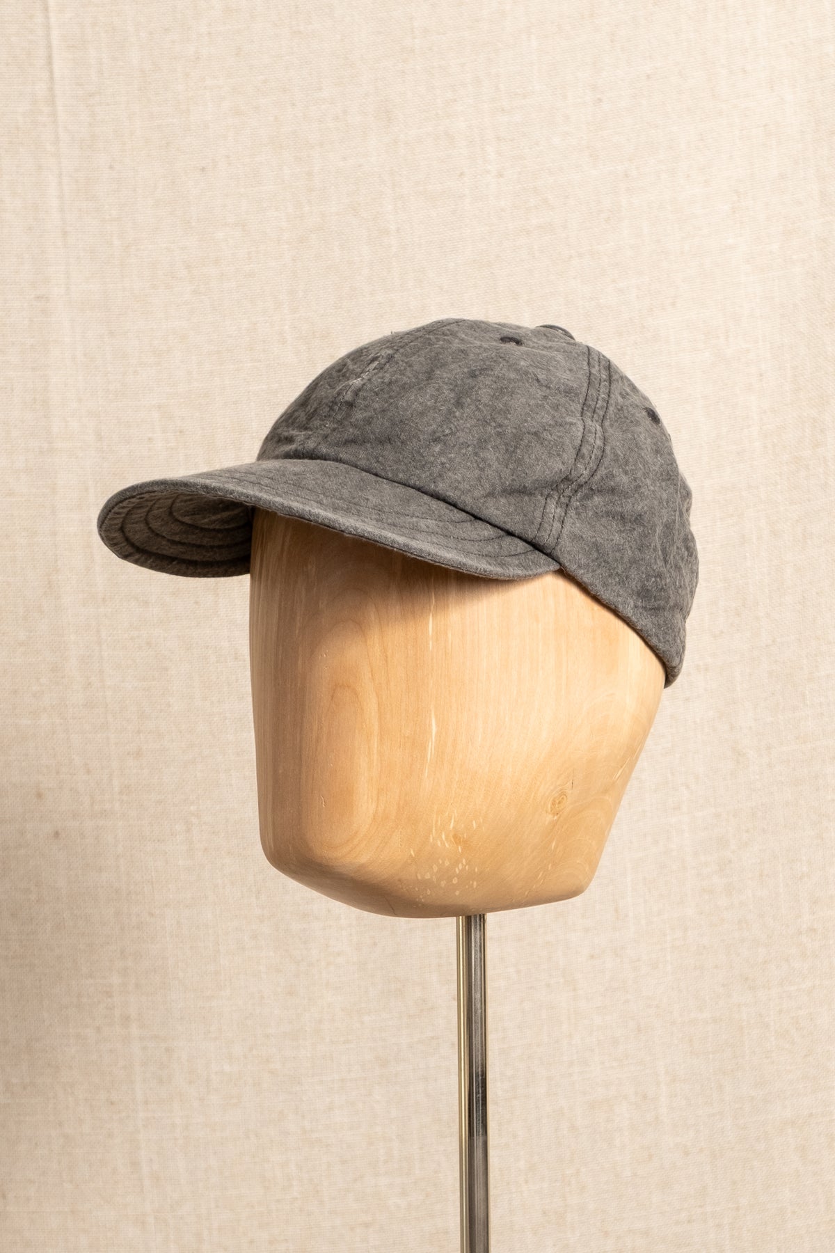 6-Panel Natural Dyed Canvas  - Sumi Black