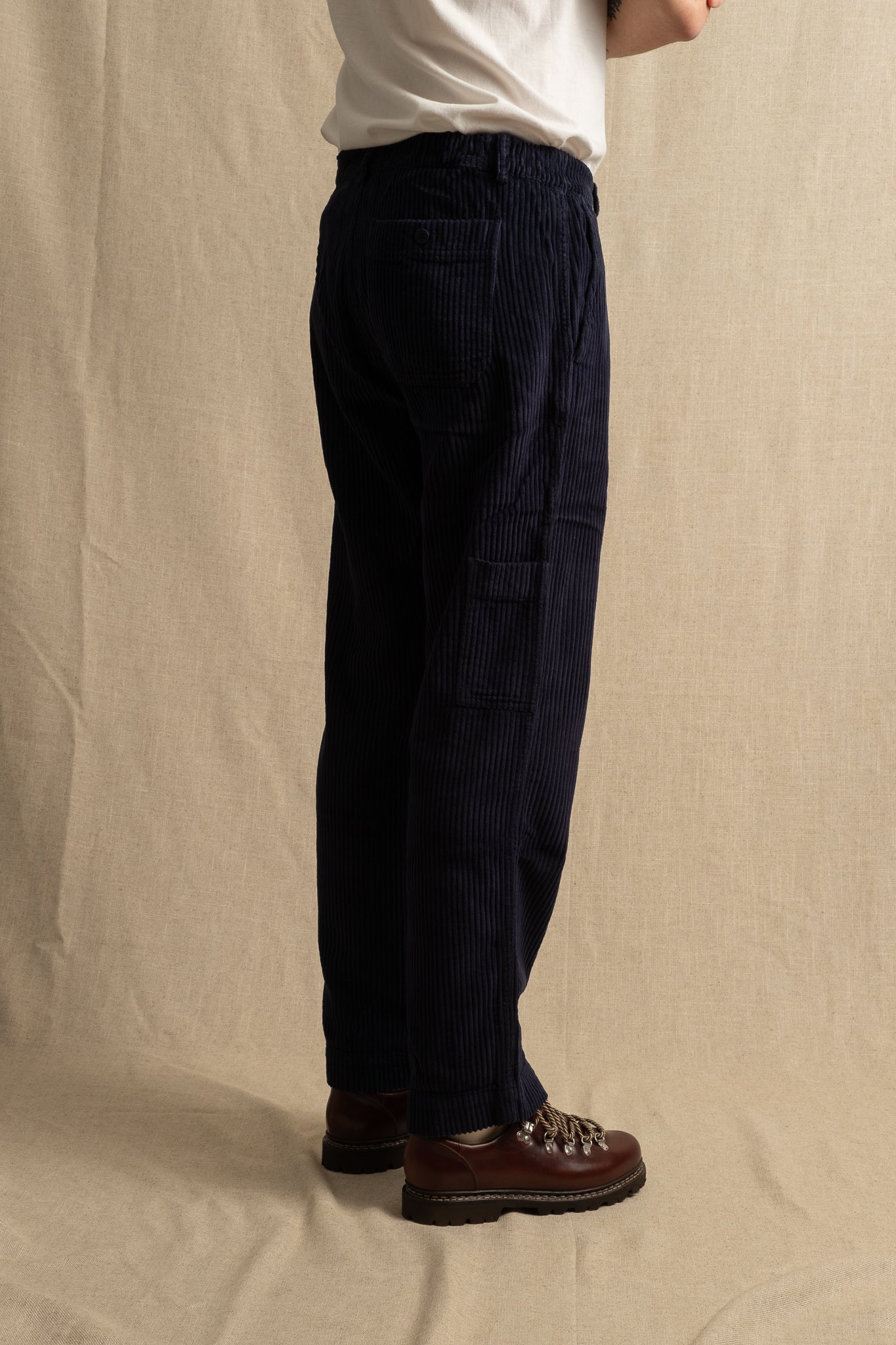 Aberlour 5 Wale Corduroy - Dark Navy