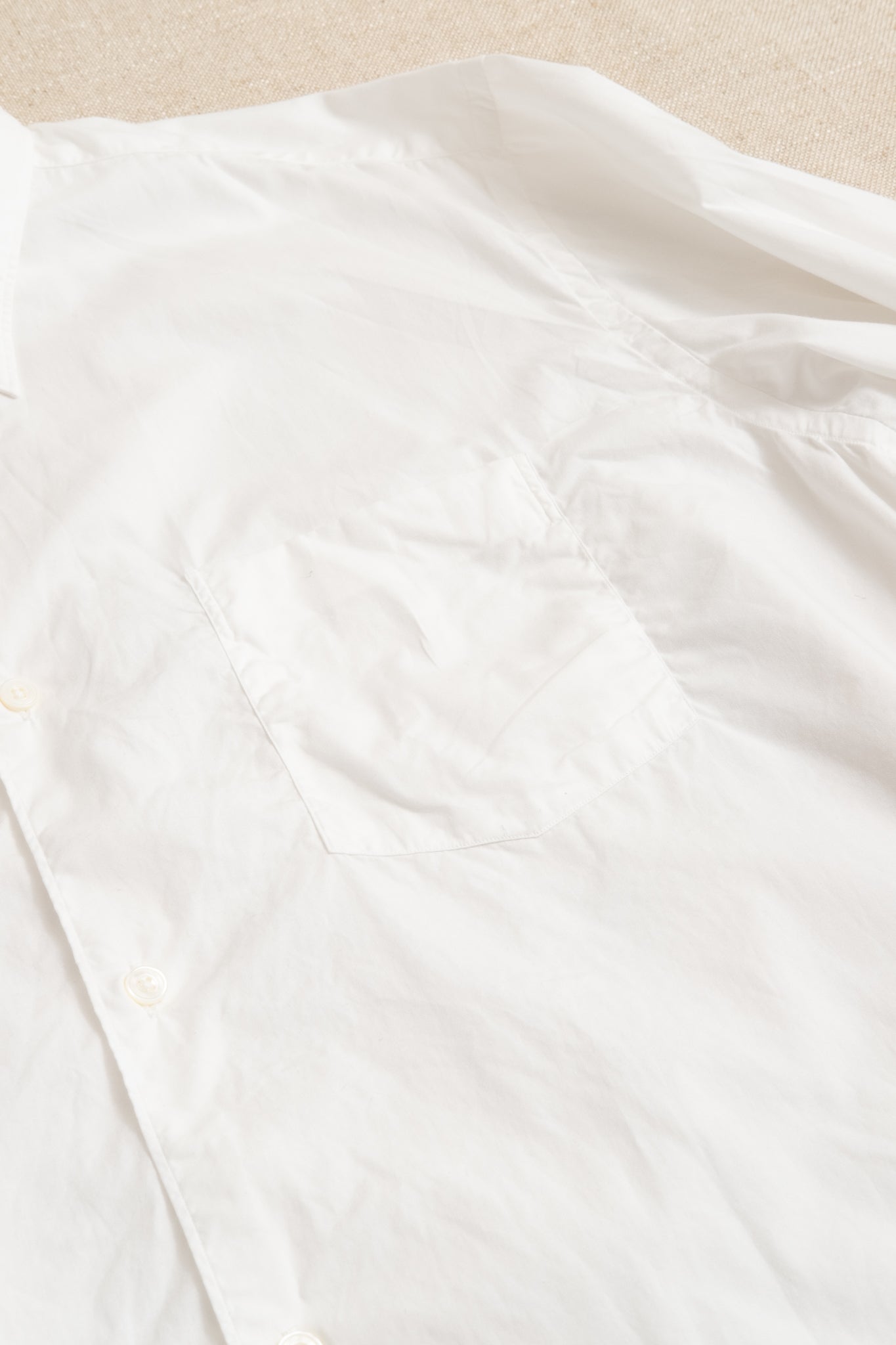 BS Shirt - White Broadcloth