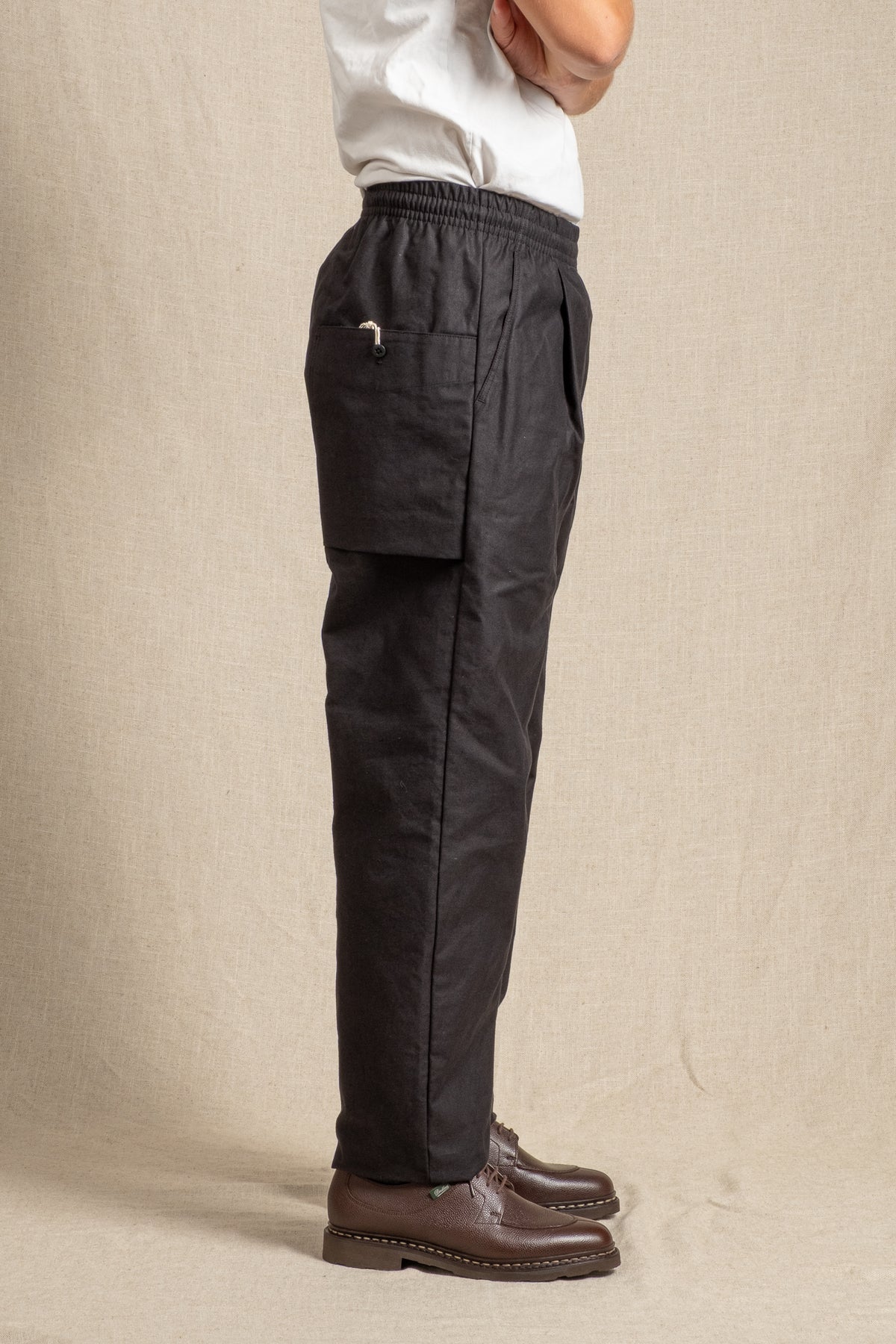 Back Nep Umpire Pants - Black