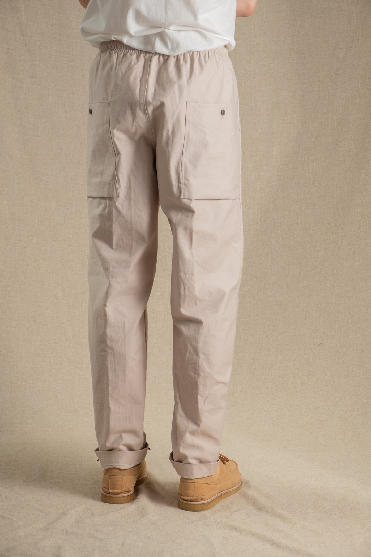 Back Nep Umpire Pants - Rosin White