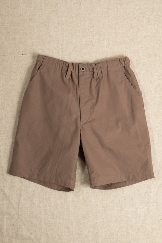 Back Nep Umpire Shorts - Sepia