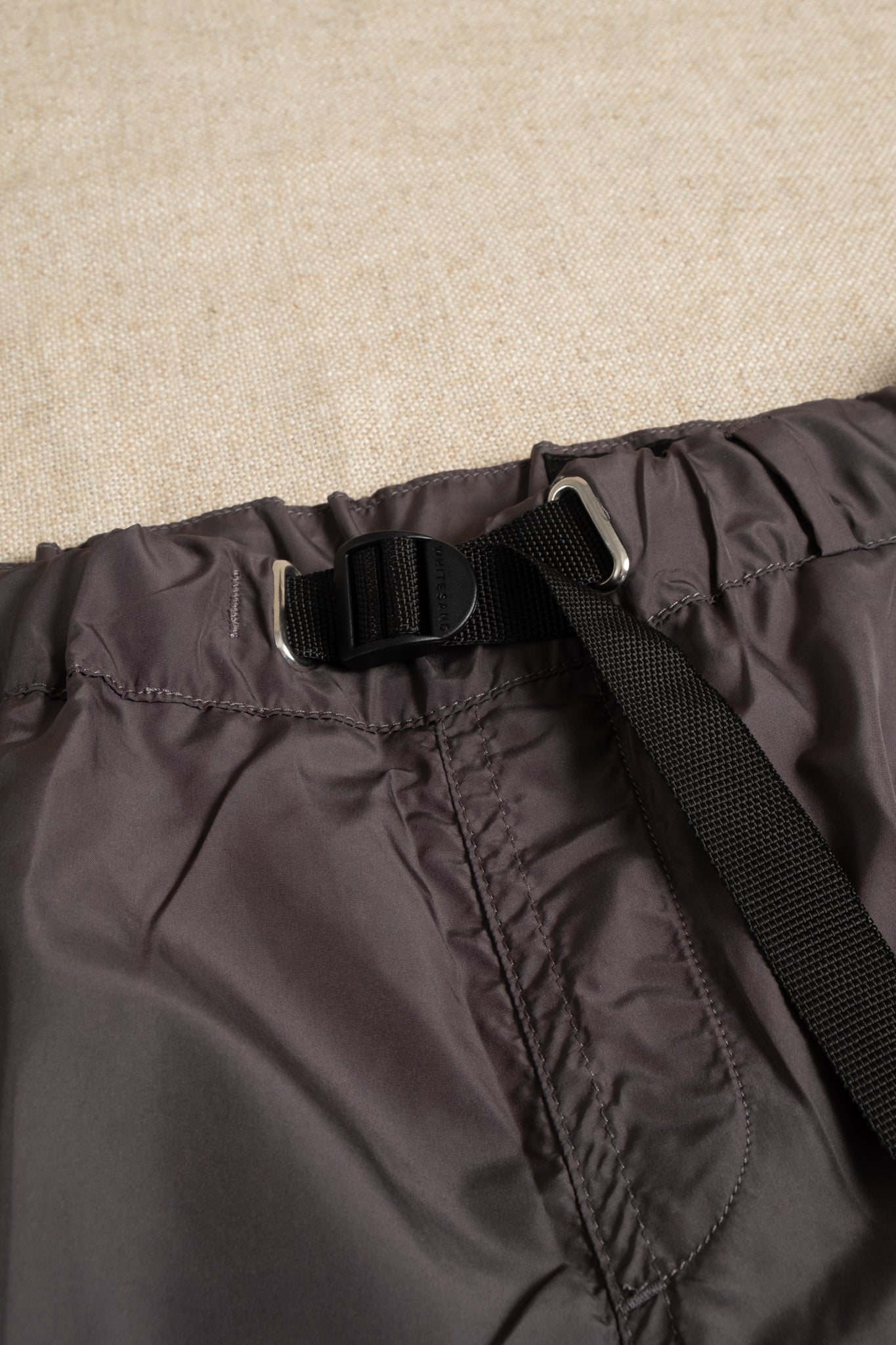 Belted Swim Shorts - Steel Grey
