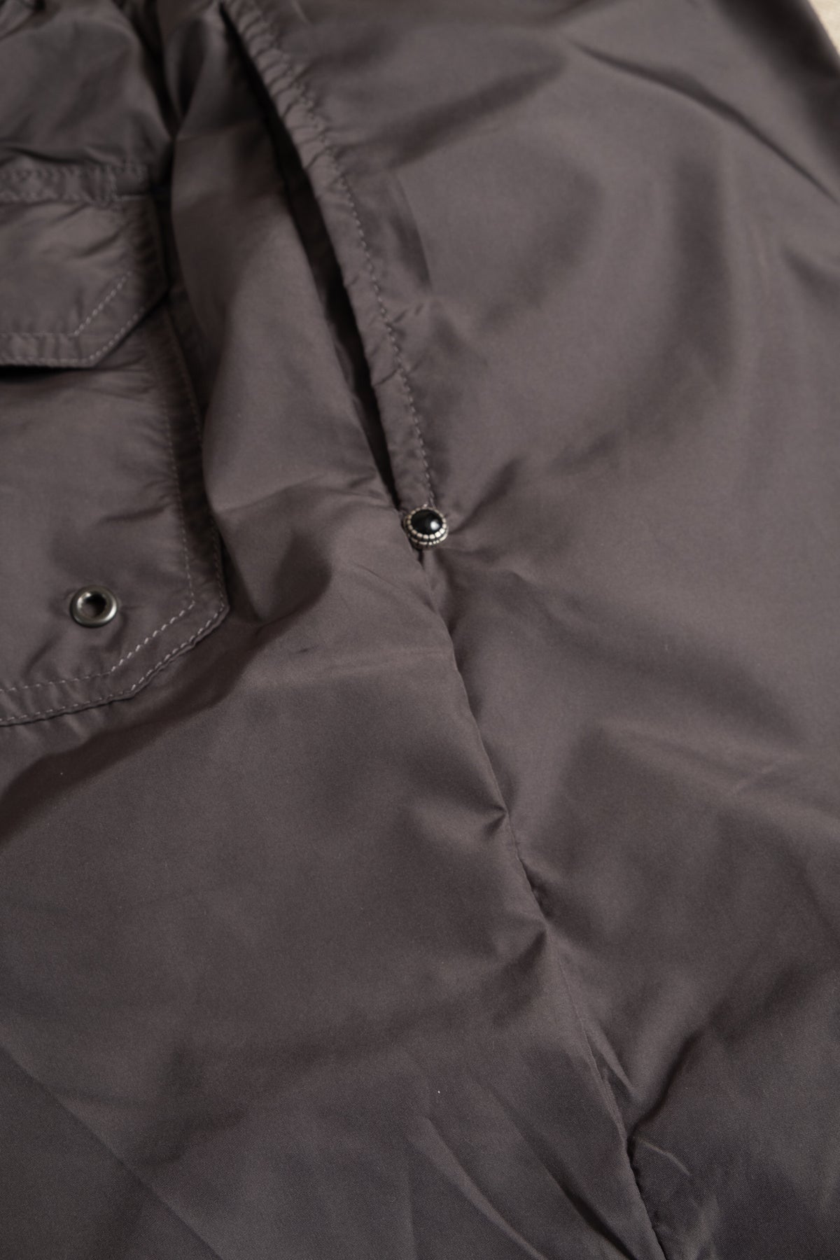 Belted Swim Shorts - Steel Grey