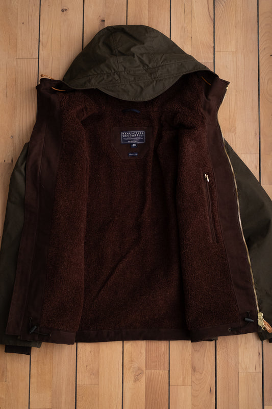 Blazer Coat Dry Waxed - Chocolate