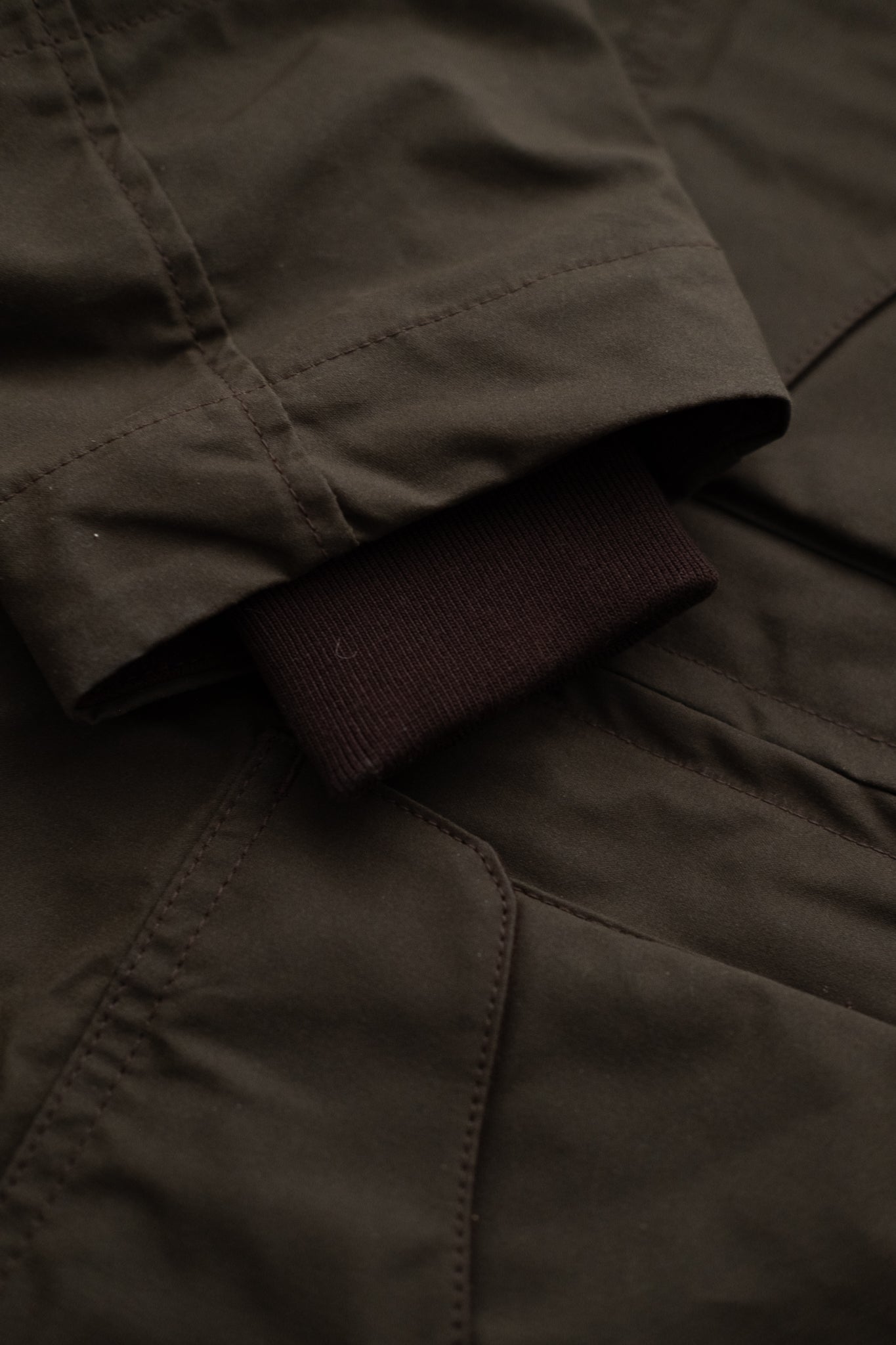 Blazer Coat Dry Waxed - Chocolate