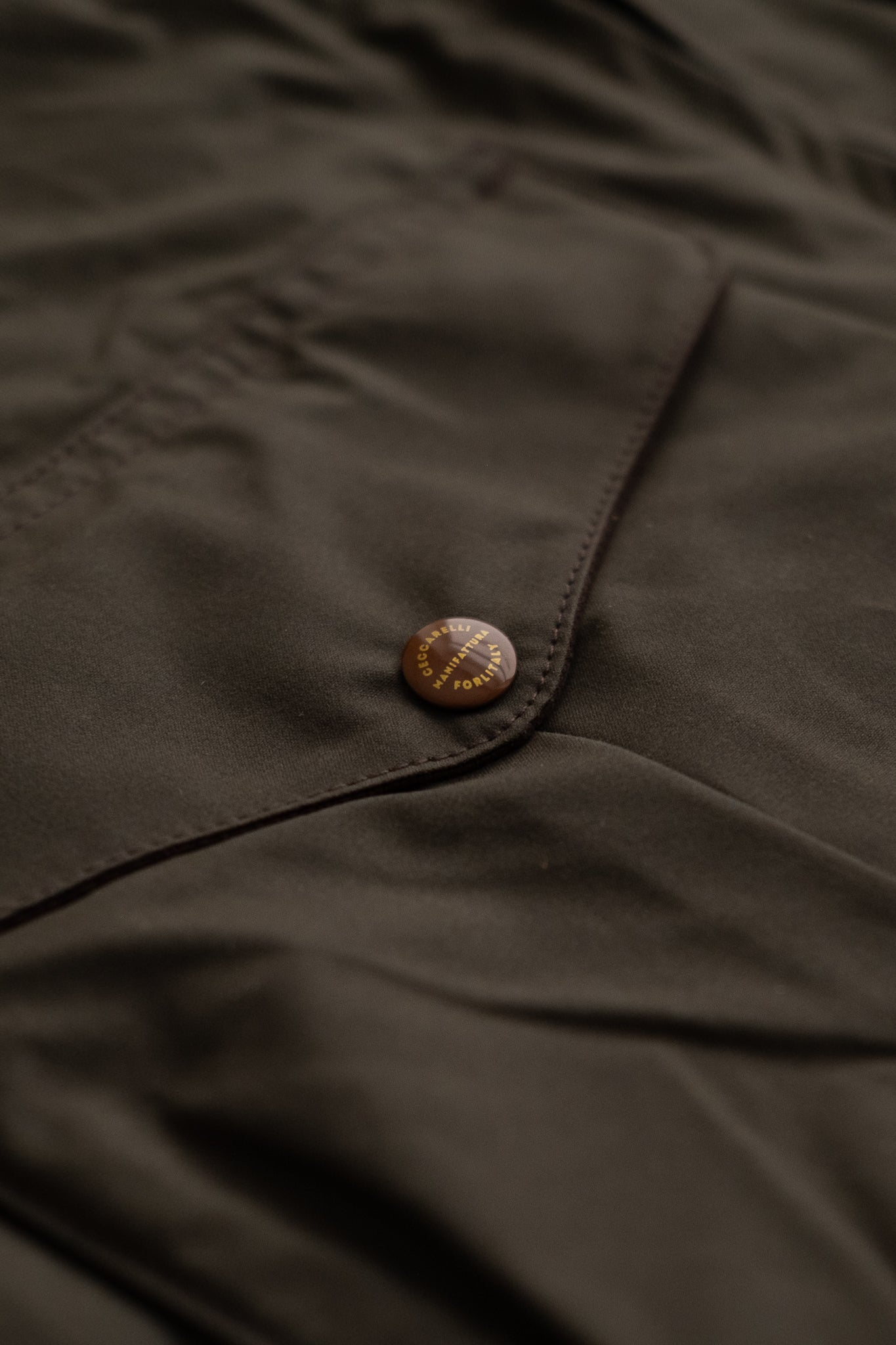Blazer Coat Dry Waxed - Chocolate