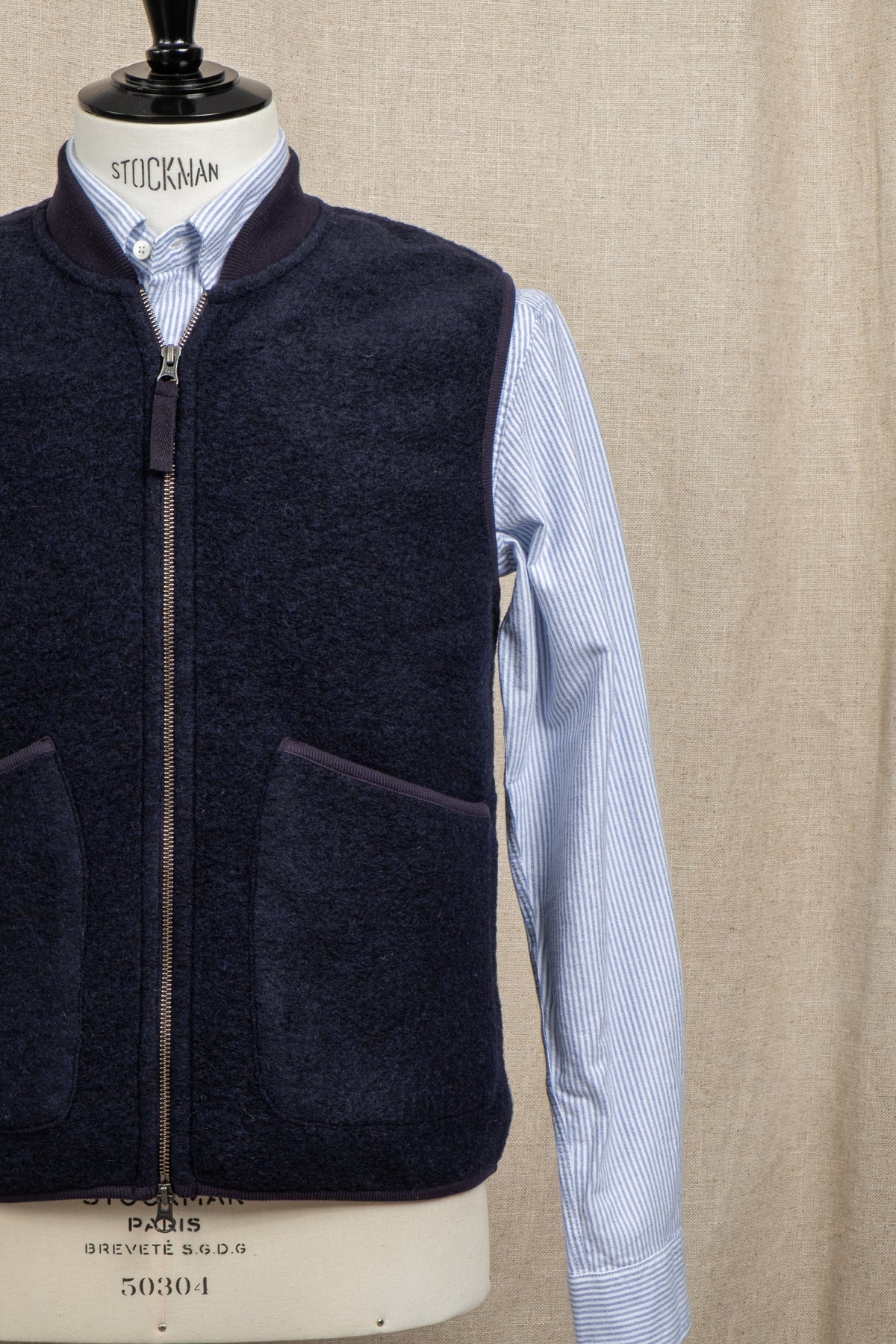 Boiled Vest - Navy