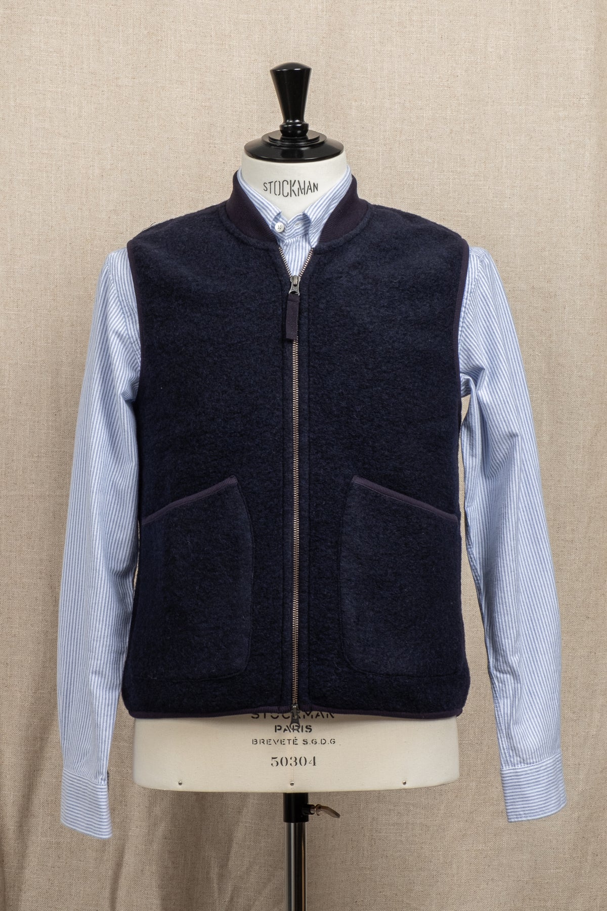 Boiled Vest - Navy