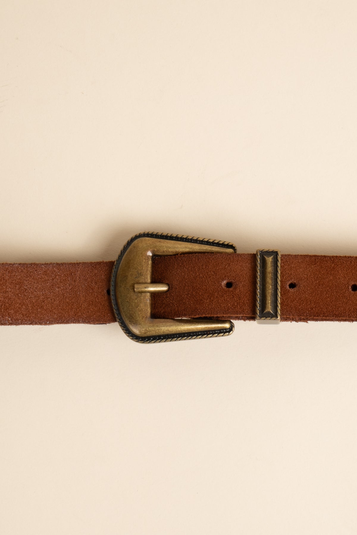 Braided Triptych Belt - Cognac