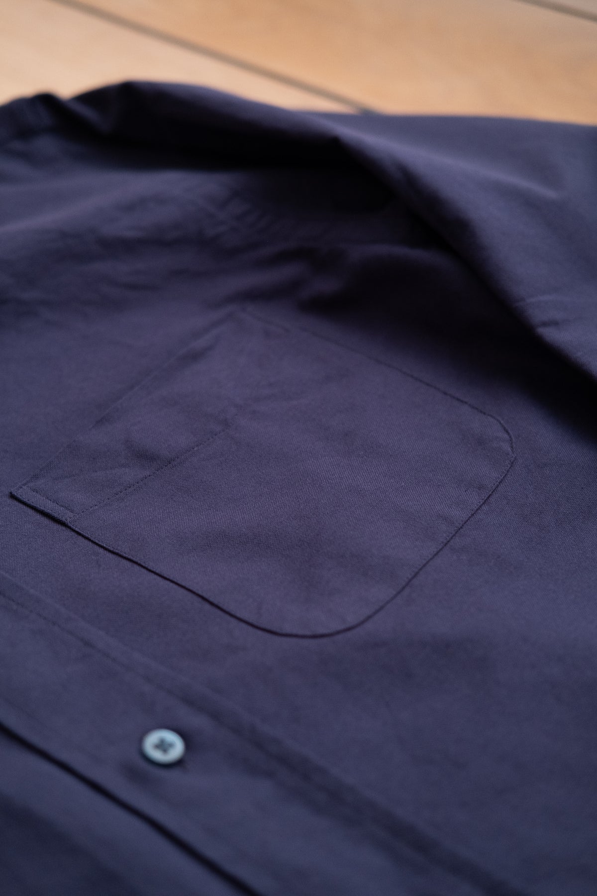 Button Down American Oxford - Dark Blue