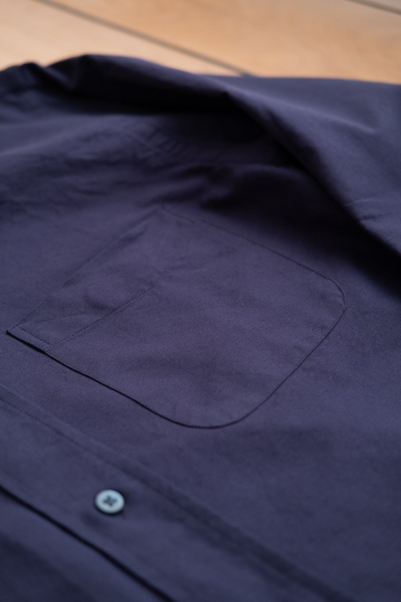 Button Down American Oxford - Dark Blue