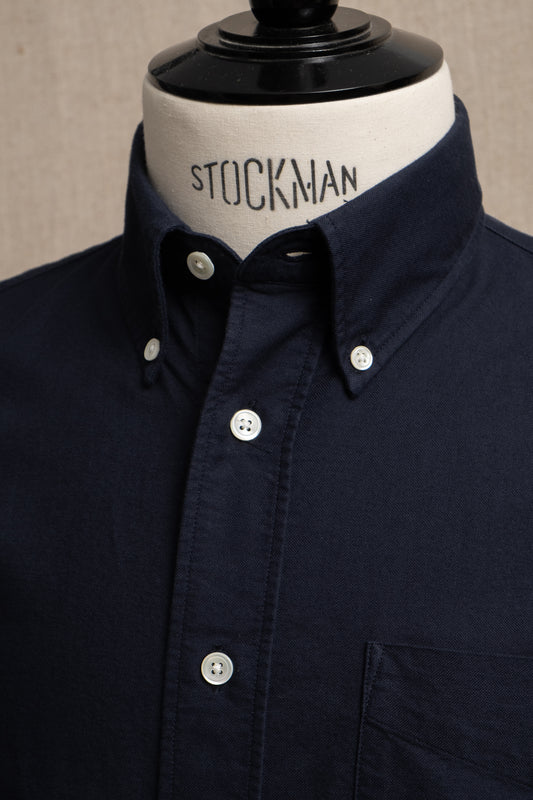 Button Down American Oxford - Dark Blue