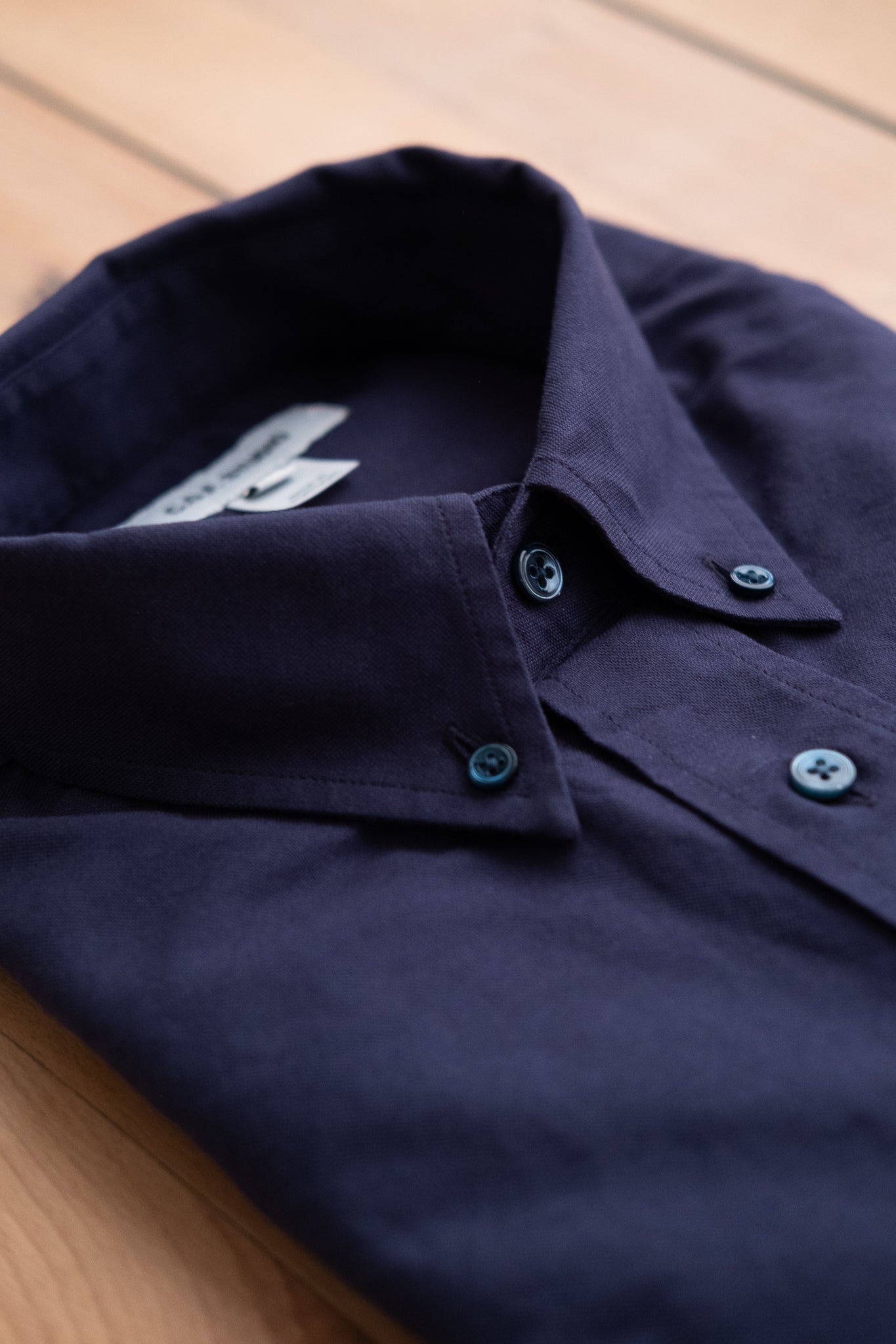 Button Down American Oxford - Dark Blue