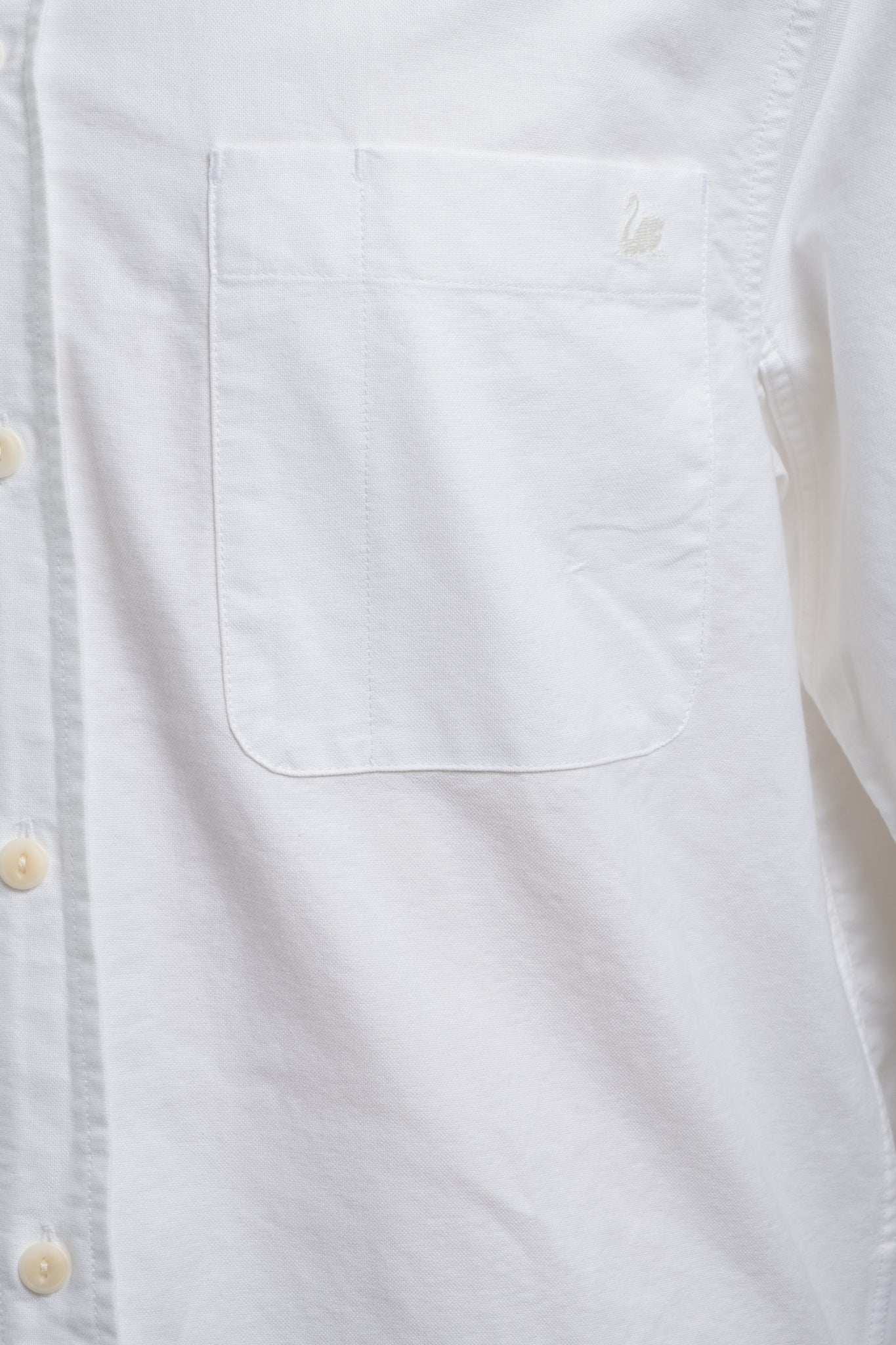 Button Down Oxford Shirt - White