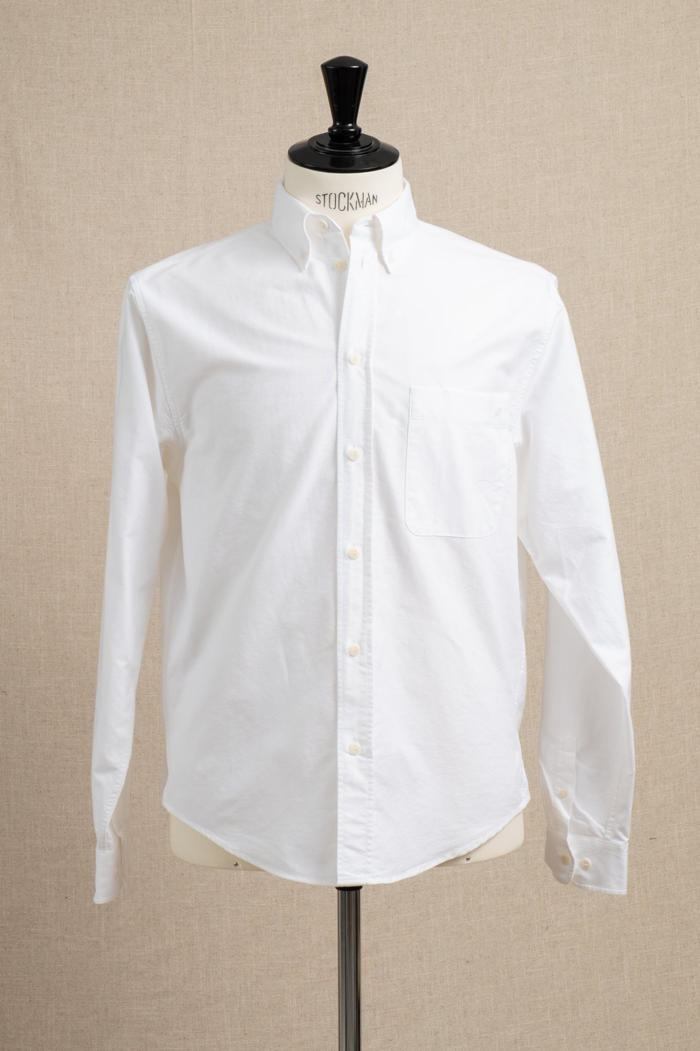 Button Down Oxford Shirt - White