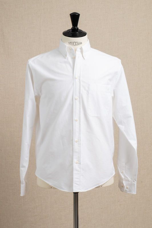 Button Down Oxford Shirt - White