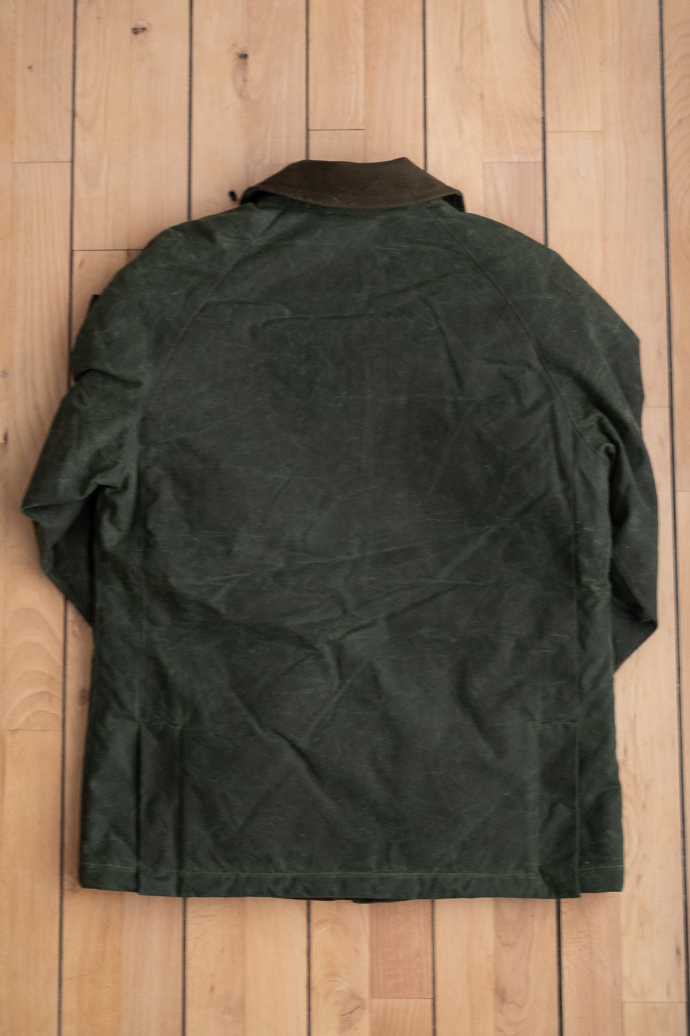Caban Lined Coat - Dark Green