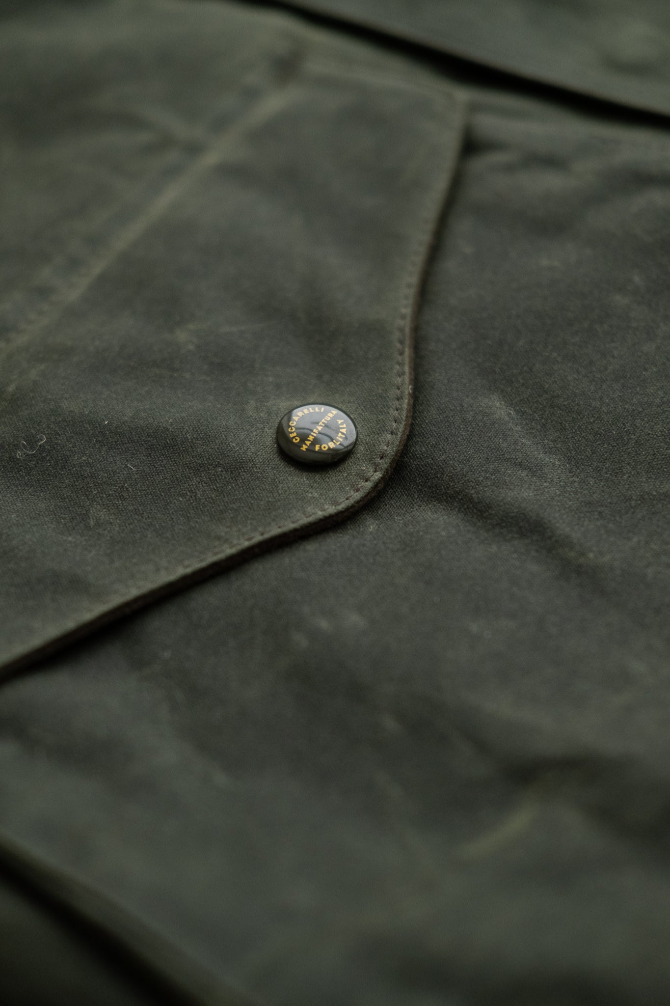 Caban Lined Coat - Dark Green