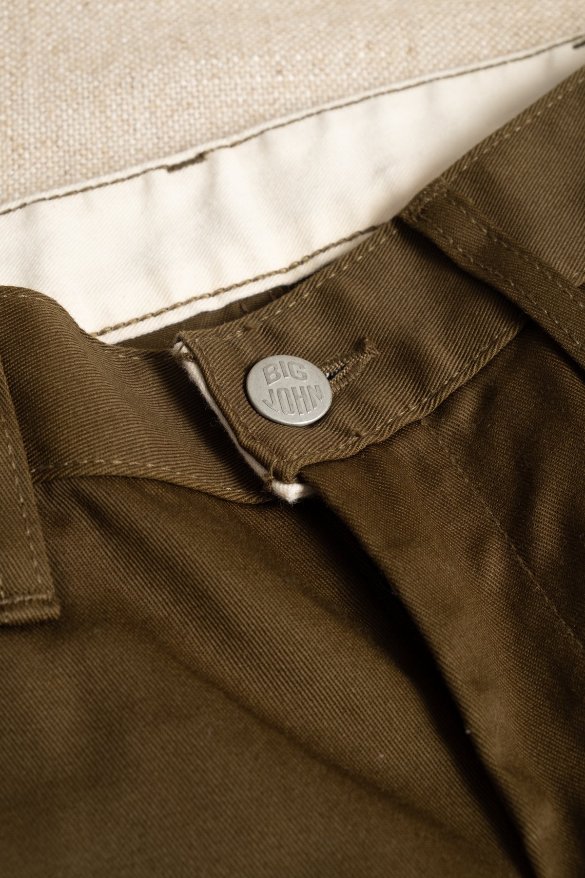 Classic Chino Trouser - Army Green
