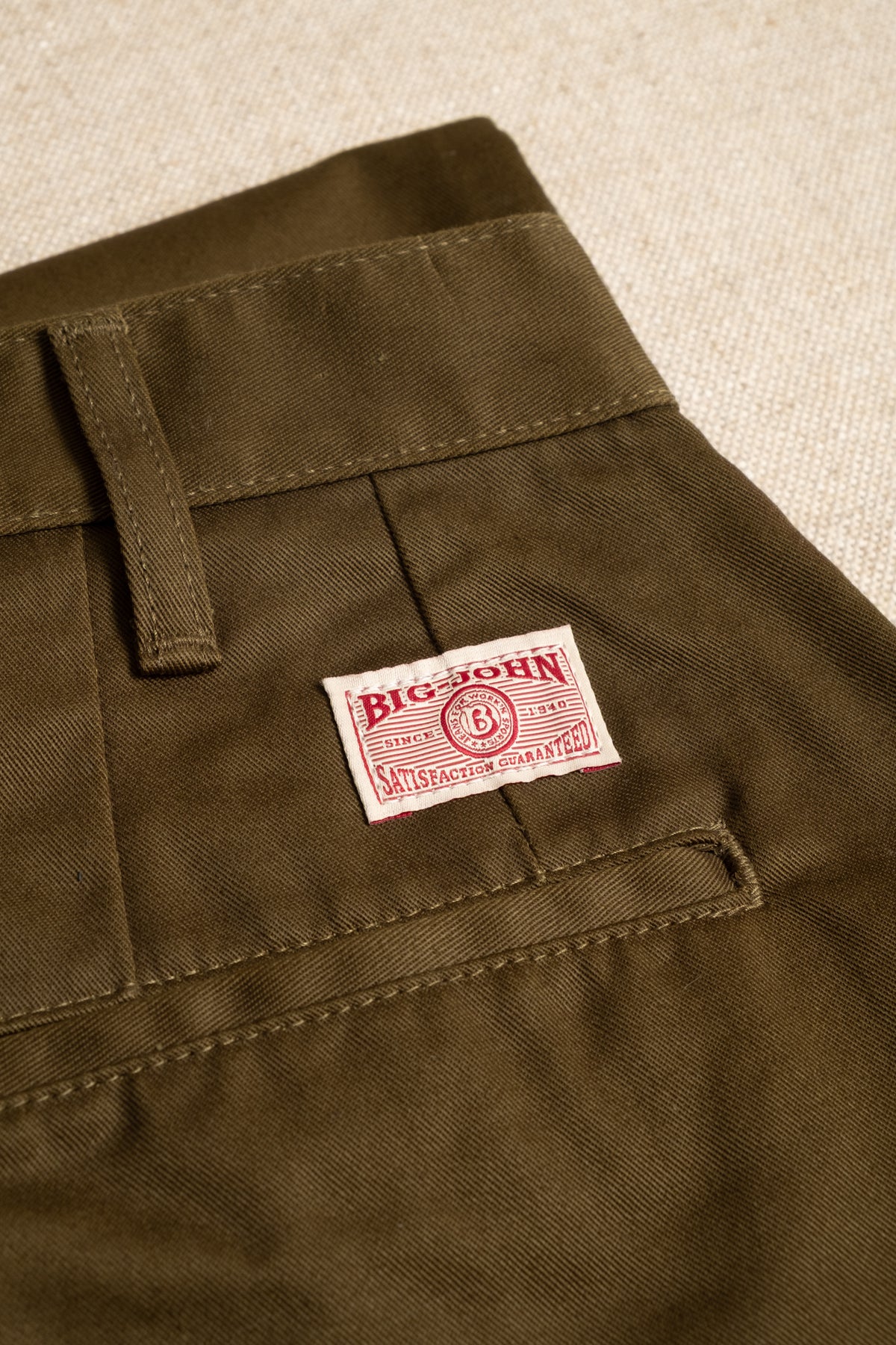 Classic Chino Trouser - Army Green