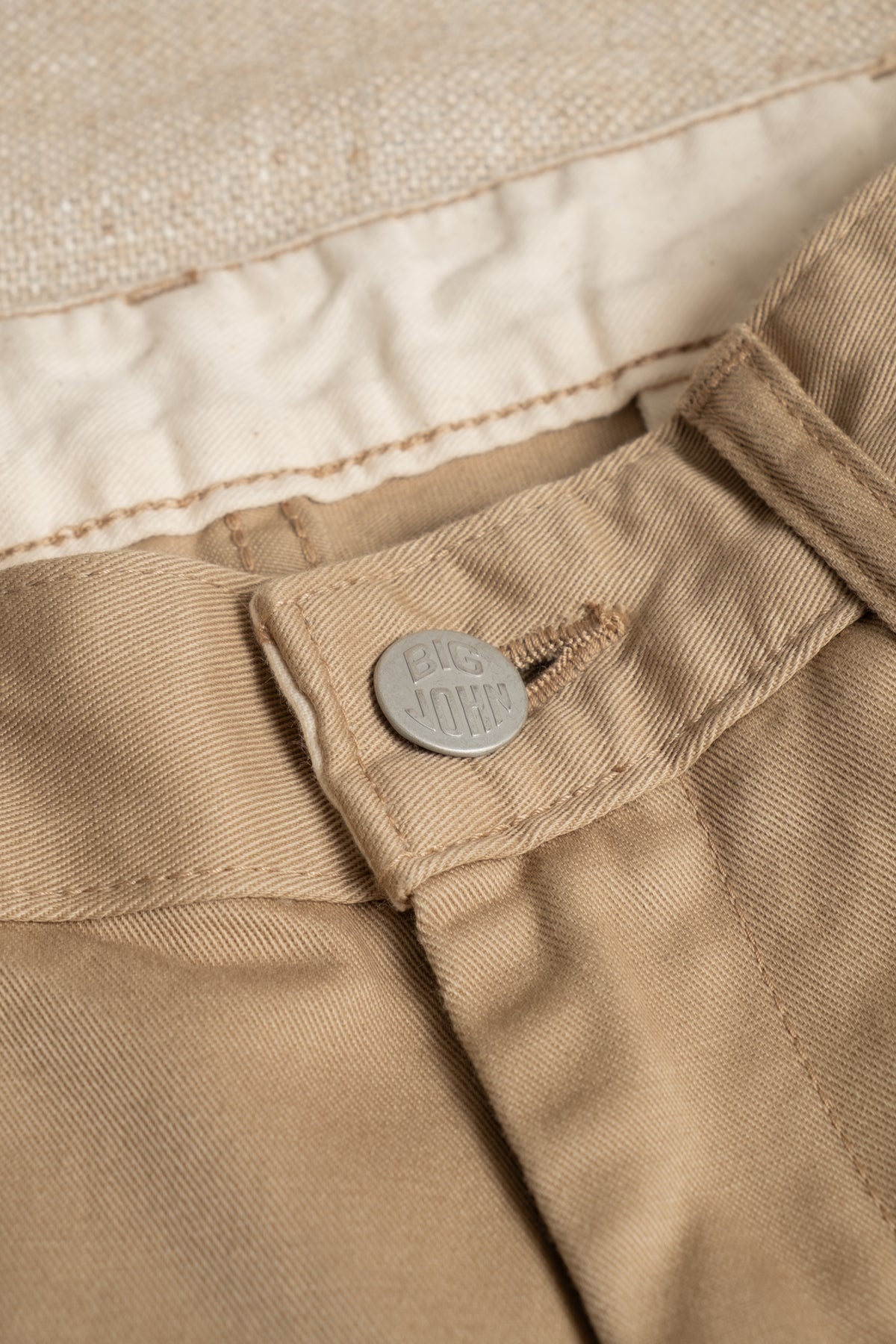 Classic Chino Trouser - Khaki Beige