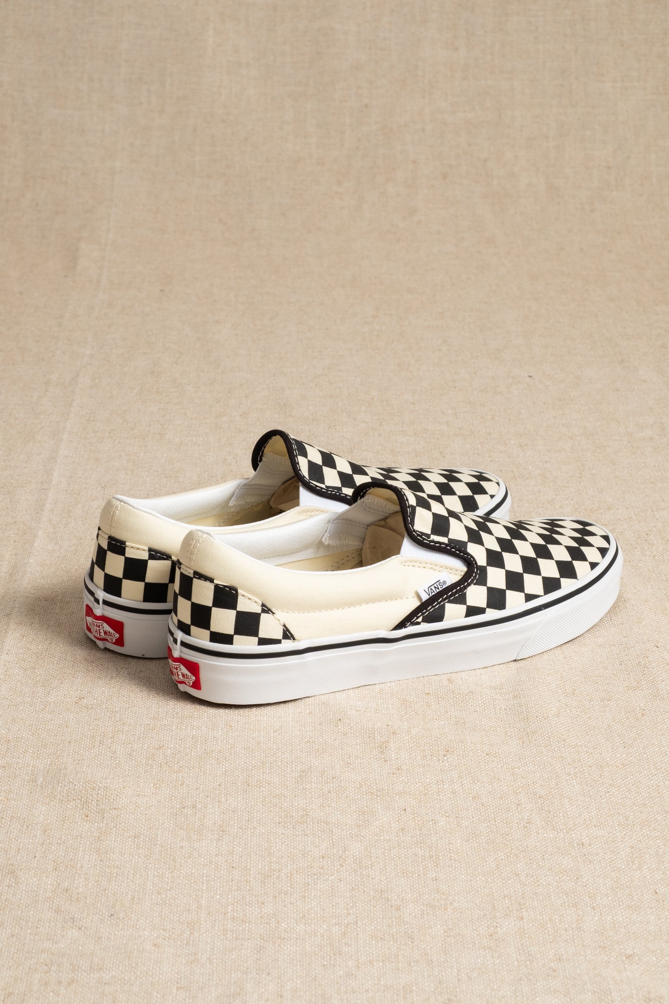 Classic Slip On - Black x White